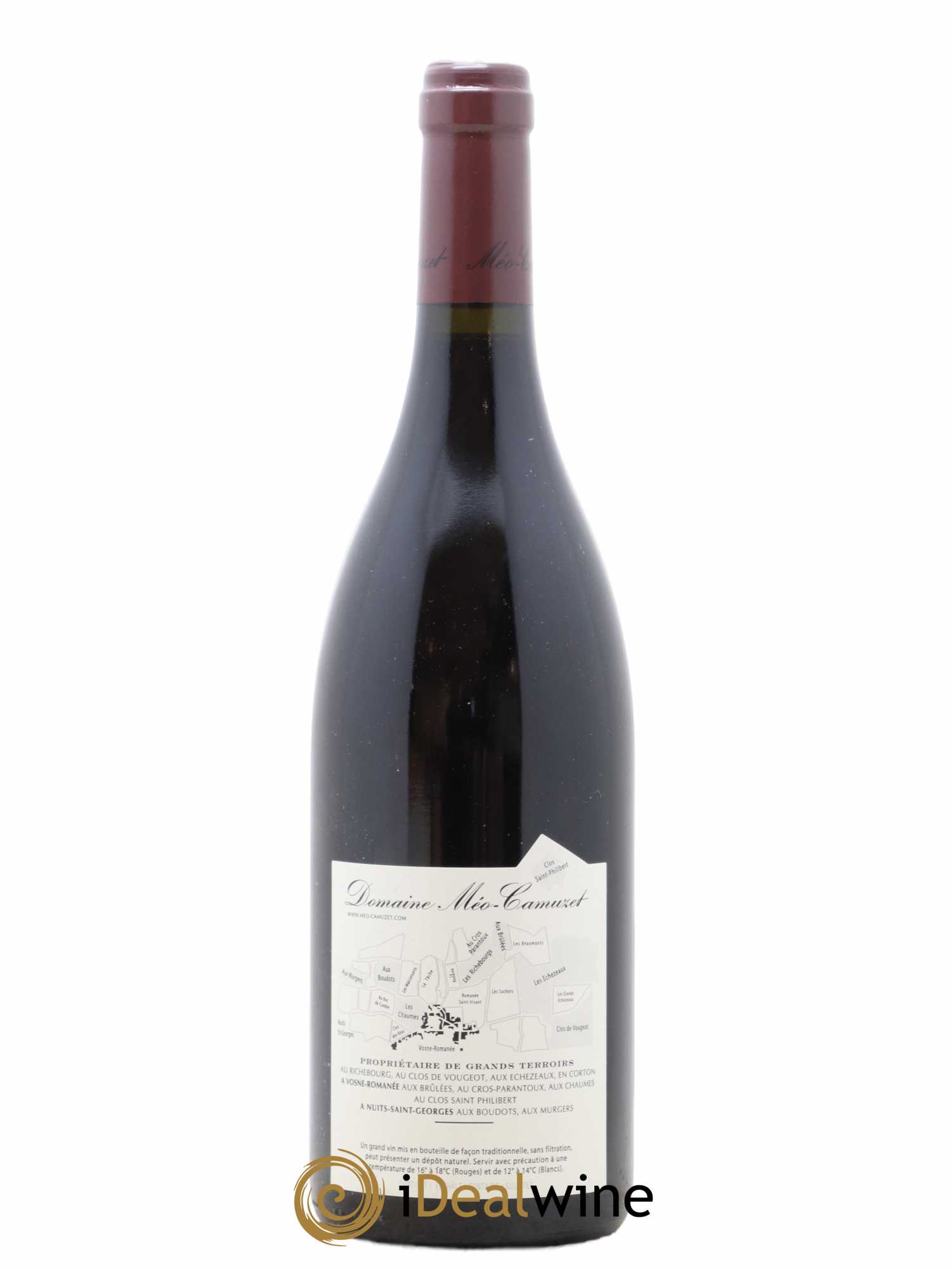 Clos de Vougeot Grand Cru Près le Cellier Méo-Camuzet (Domaine) 2009 - Lot de 1 bouteille - 1