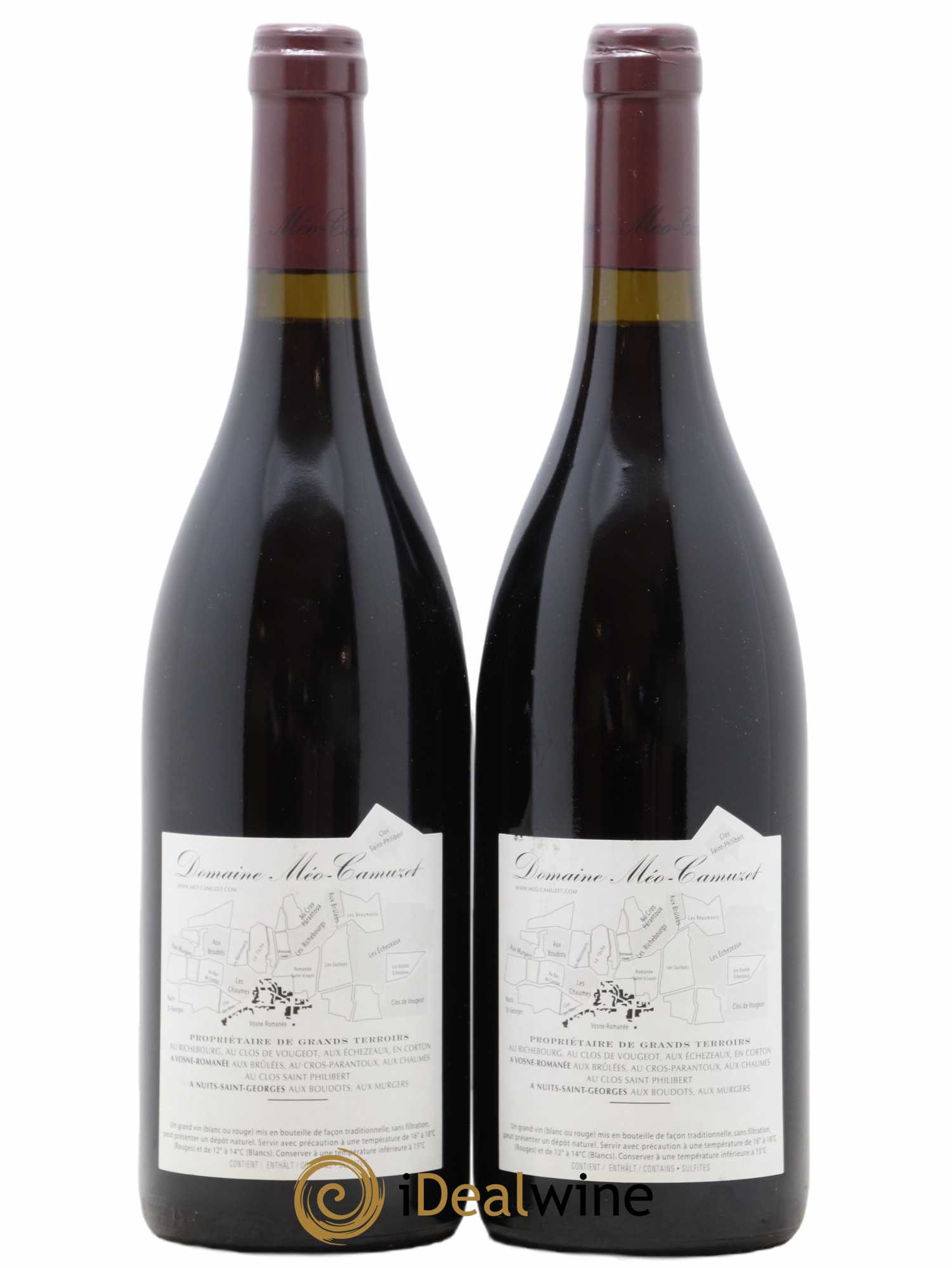 Corton Grand Cru Clos Rognet Méo-Camuzet (Domaine) 2014 - Lot de 2 bouteilles - 1