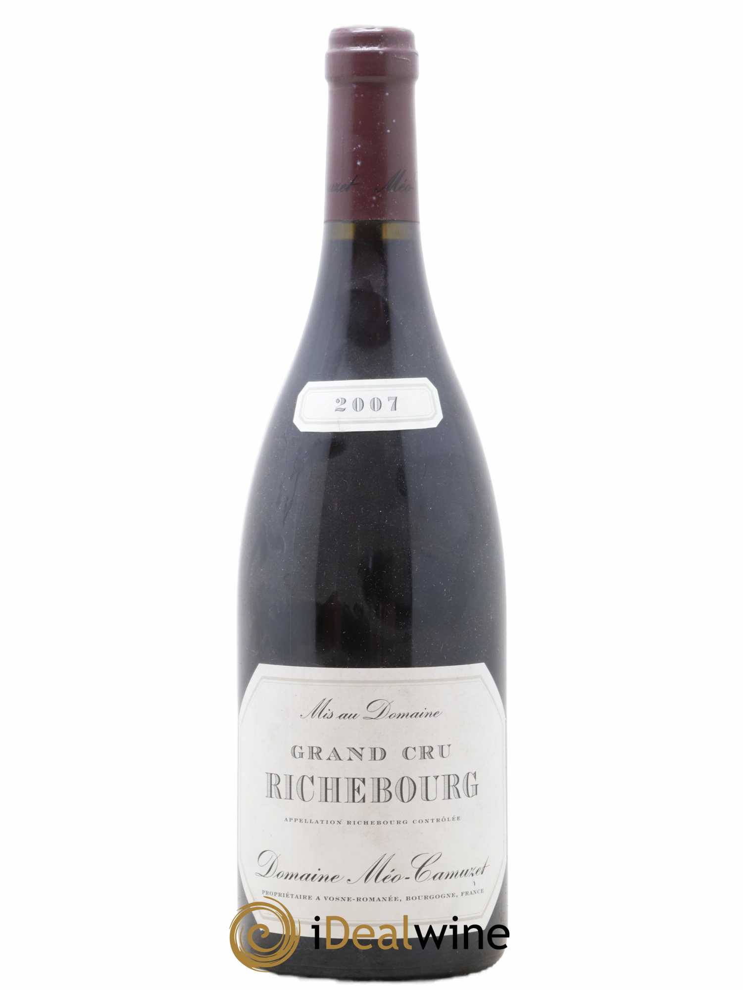 Richebourg Grand Cru Méo-Camuzet (Domaine) 2007 - Lot de 1 bouteille - 0