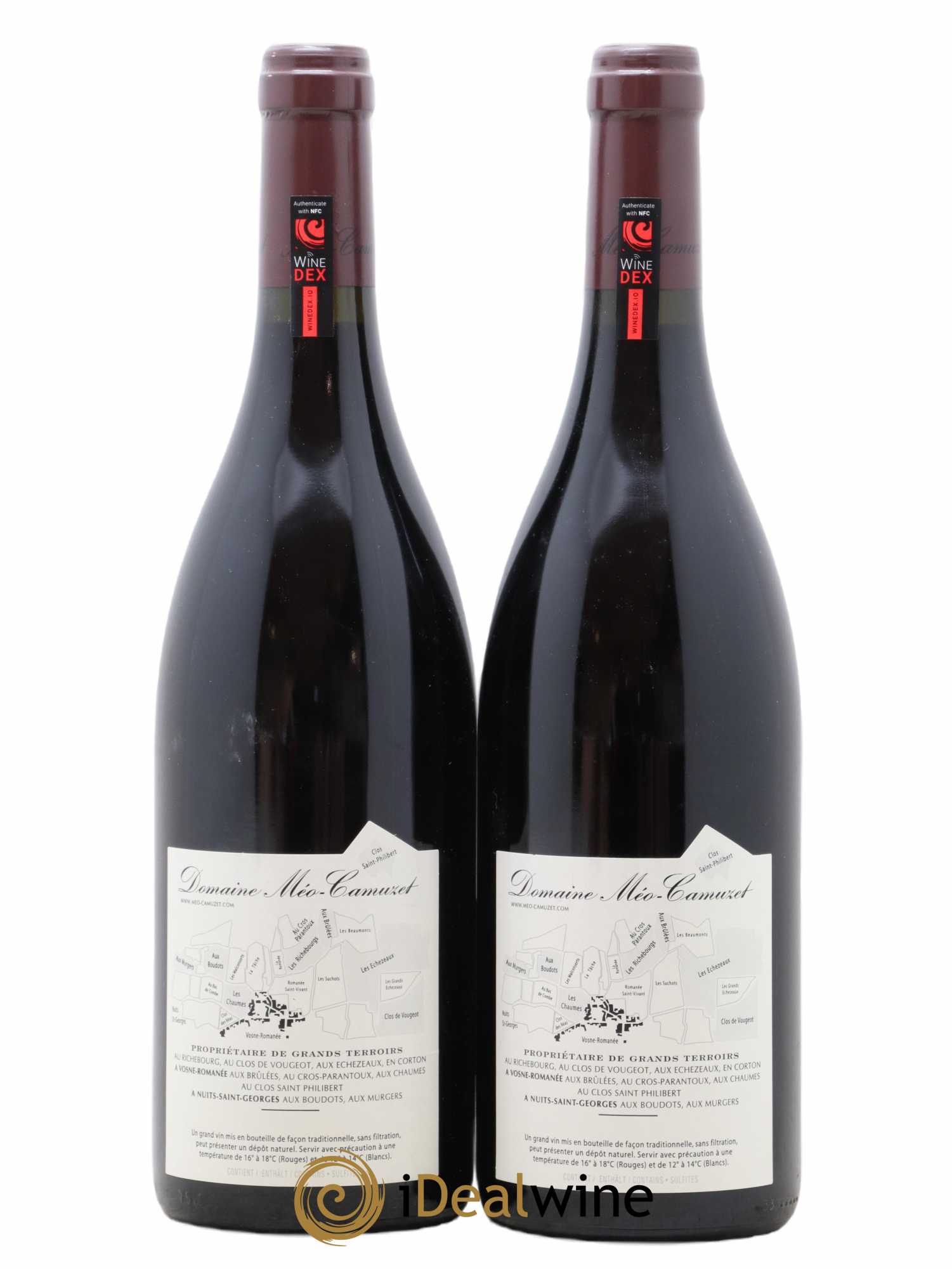 Vosne-Romanée 1er Cru Aux Brûlées Méo-Camuzet (Domaine) 2009 - Lot of 2 bottles - 1