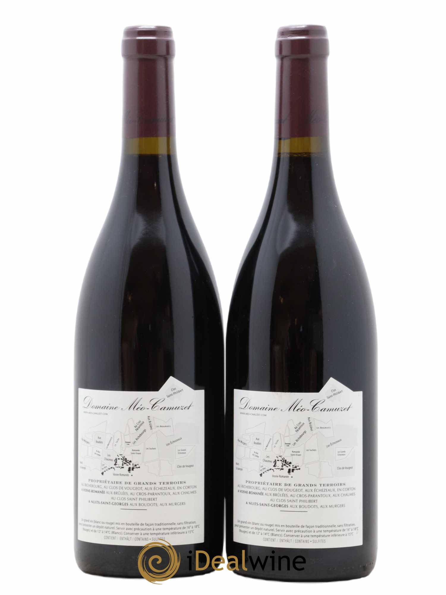 Corton Grand Cru Clos Rognet Méo-Camuzet (Domaine) 2015 - Lot de 2 bouteilles - 1