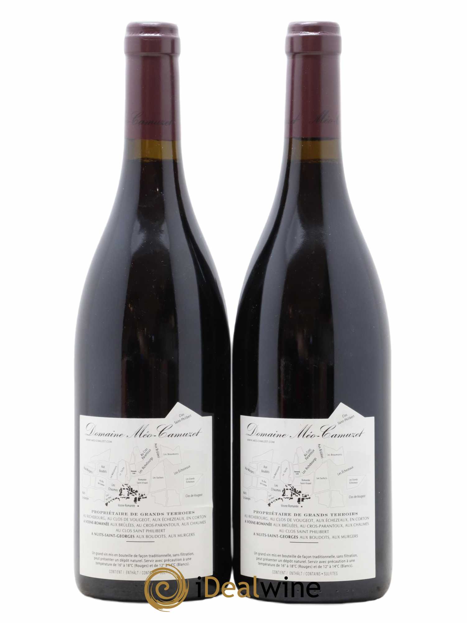 Corton Grand Cru Les Perrières Méo-Camuzet (Domaine) 2012 - Lot de 2 bouteilles - 1