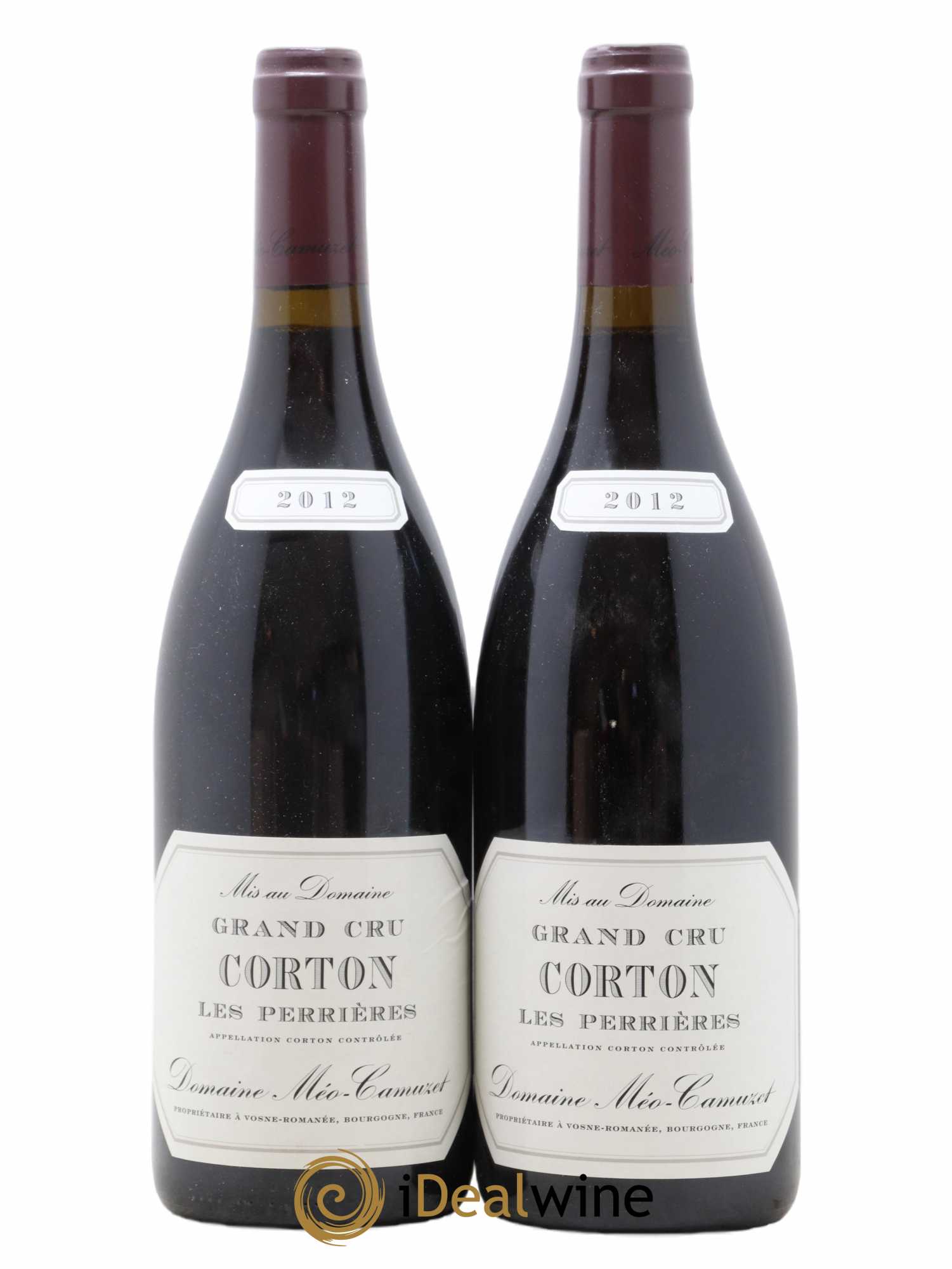 Corton Grand Cru Les Perrières Méo-Camuzet (Domaine) 2012 - Lot de 2 bouteilles - 0