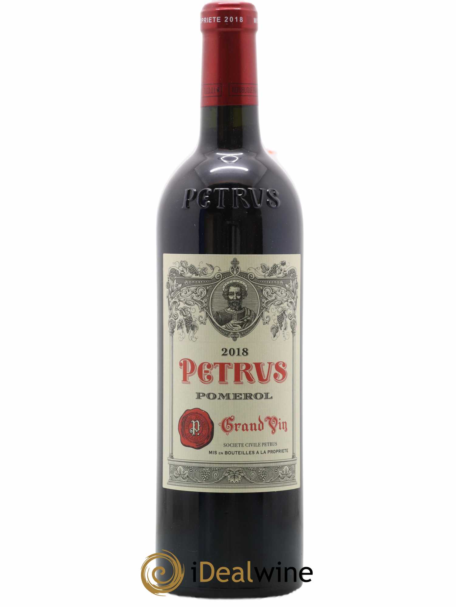 Petrus 2018 - Lot de 1 bouteille - 0