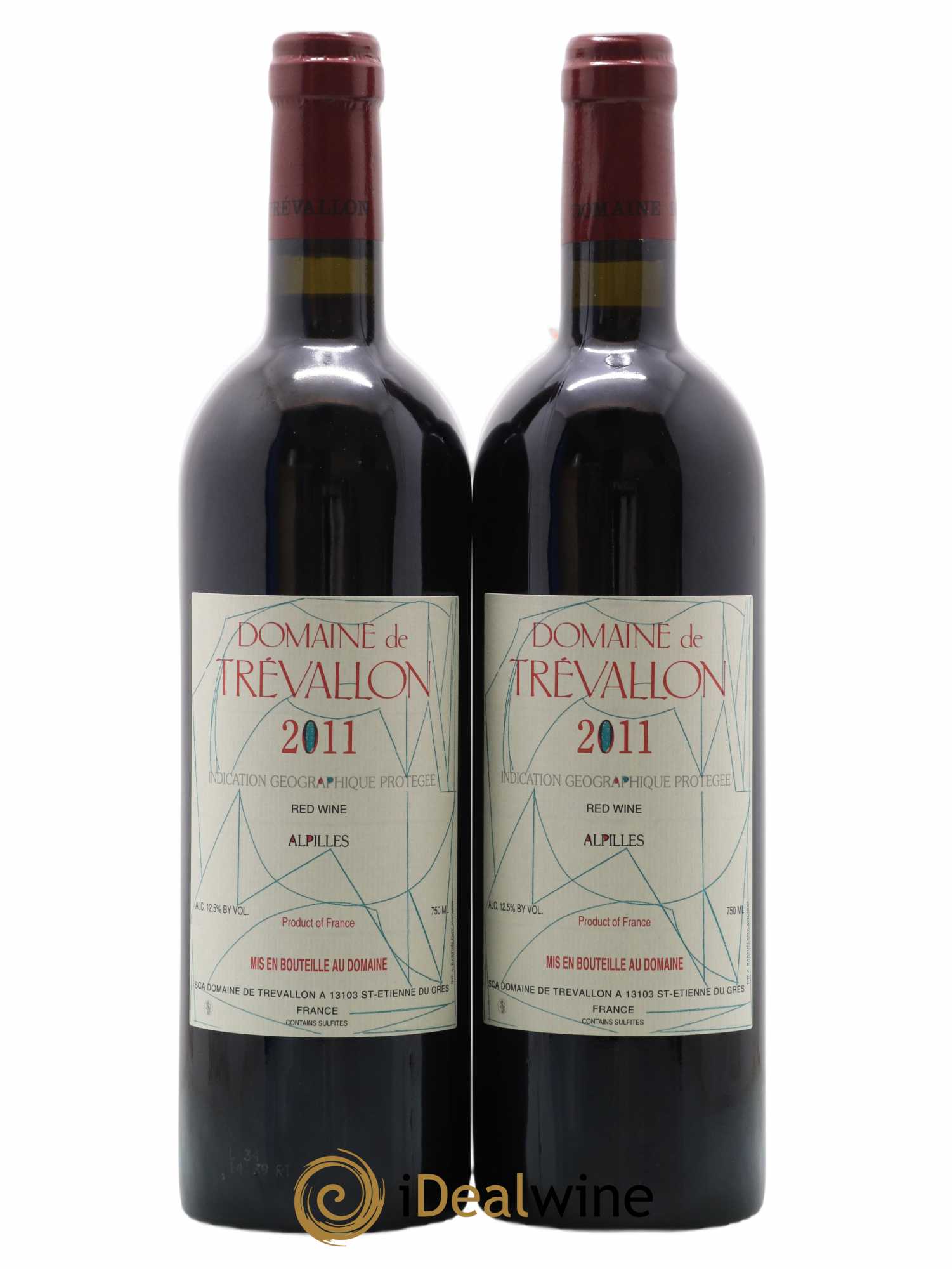 Alpilles Trévallon (Domaine de) Eloi Dürrbach 2011 - Lot de 2 bouteilles - 0