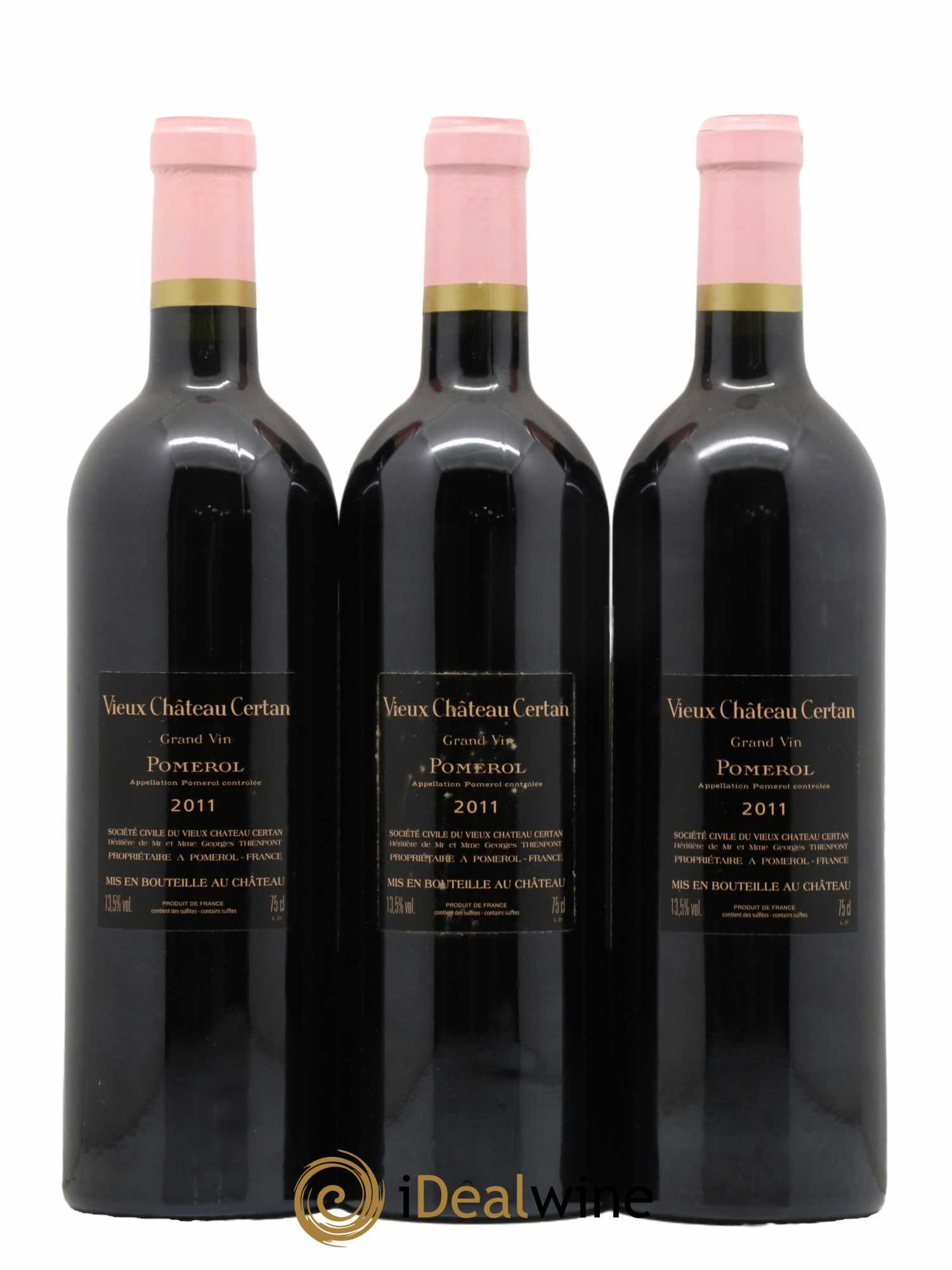 Vieux Château Certan 2011 - Lot de 3 bouteilles - 1