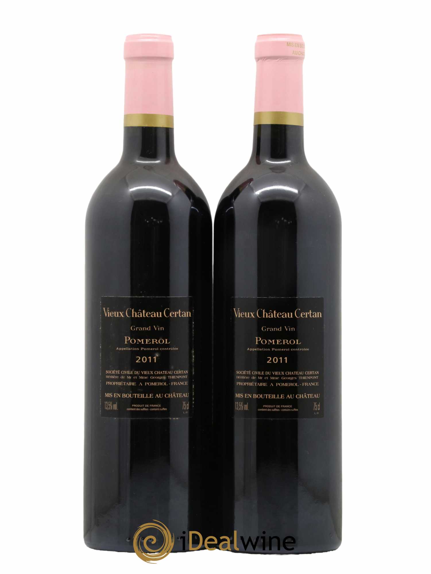 Vieux Château Certan 2011 - Lot de 2 bouteilles - 1
