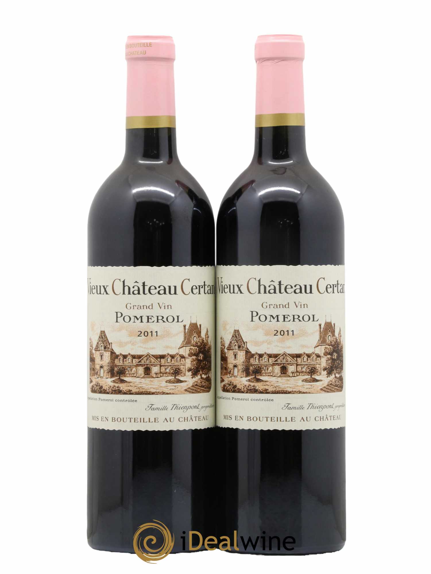 Vieux Château Certan 2011 - Lot de 2 bouteilles - 0