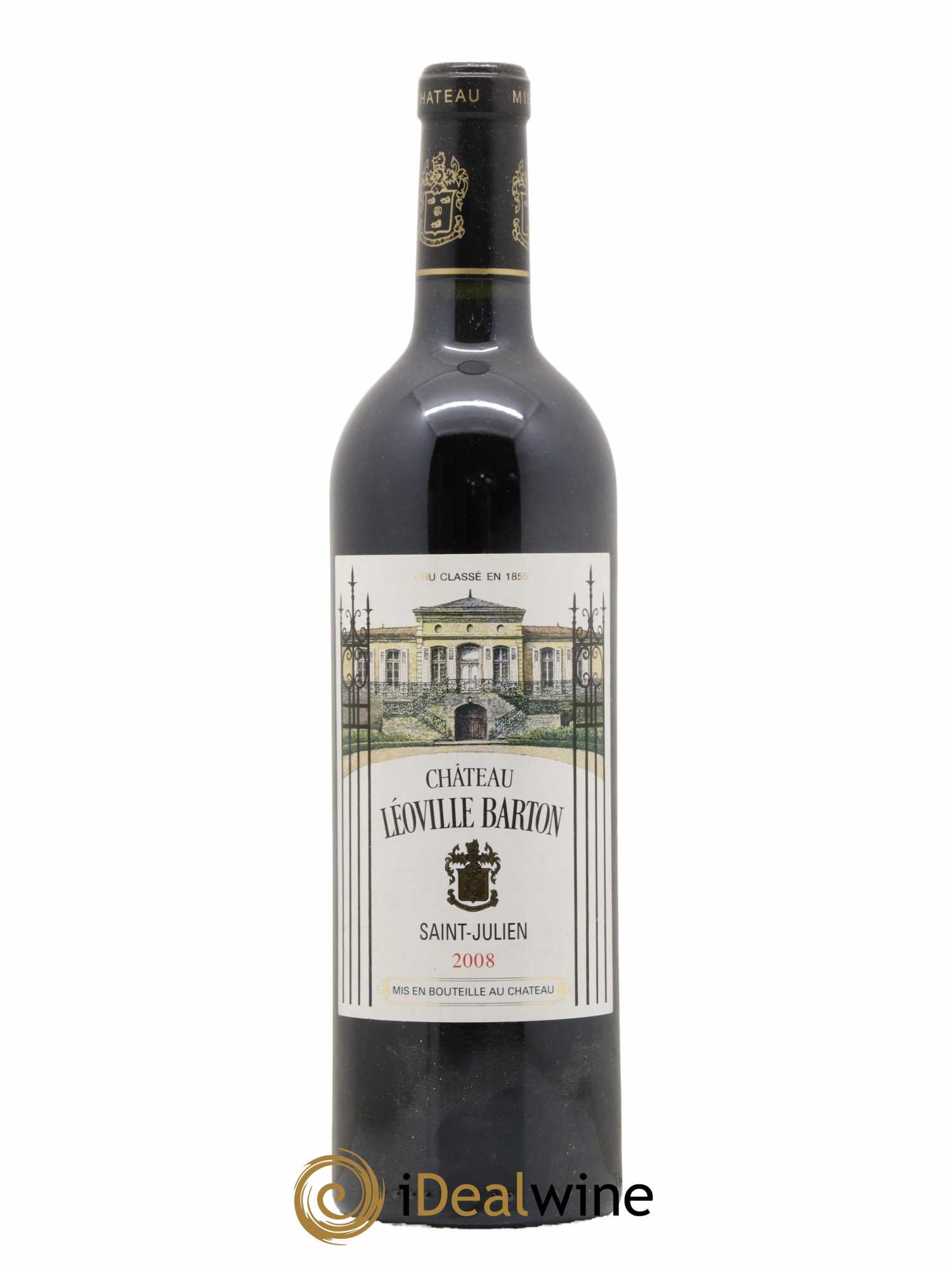 Château Léoville Barton 2ème Grand Cru Classé 2008 - Lot de 1 bouteille - 0
