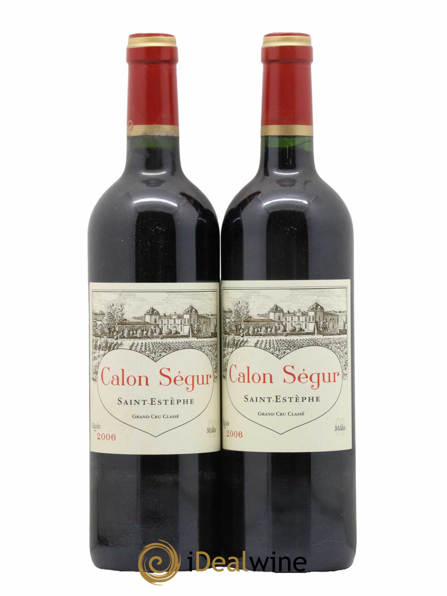 Château Calon Ségur 3ème Grand Cru Classé 2006 - Lot of 2 bottles - 0