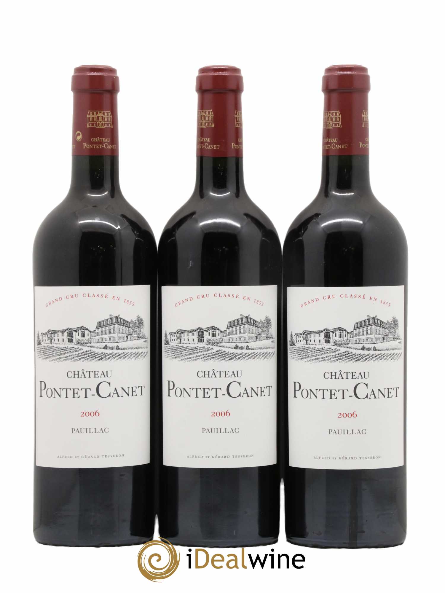 Château Pontet Canet 5ème Grand Cru Classé 2006 - Lot de 6 bouteilles - 2