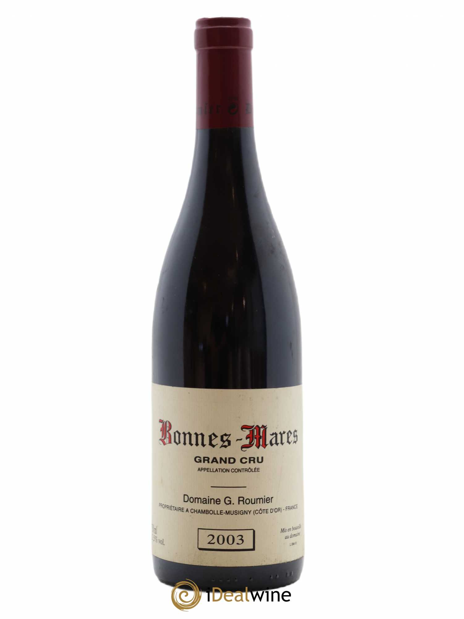 Bonnes-Mares Grand Cru Georges Roumier (Domaine) 2003 - Lot de 1 bouteille - 0