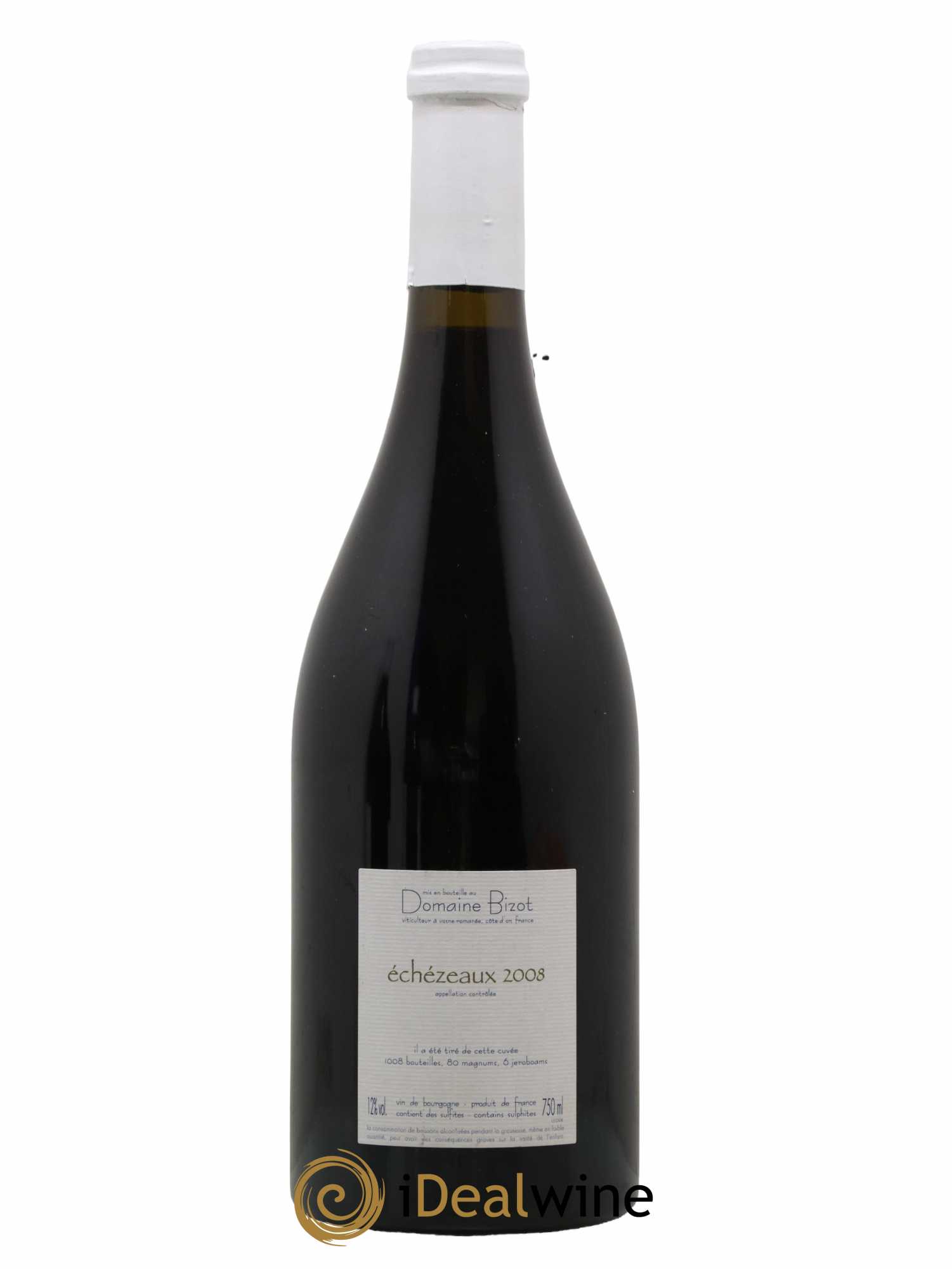 Echezeaux Grand Cru Bizot (Domaine) 2008 - Lot de 1 bouteille - 1