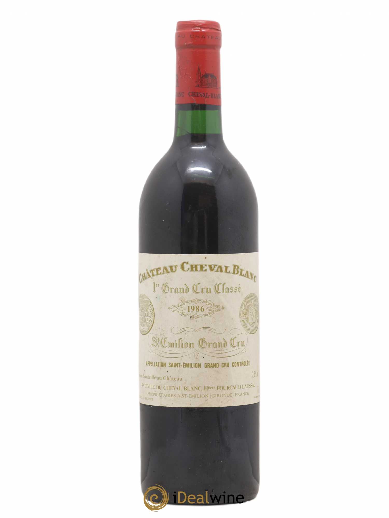 Château Cheval Blanc 1er Grand Cru Classé A 1986 - Lot de 1 bouteille - 0
