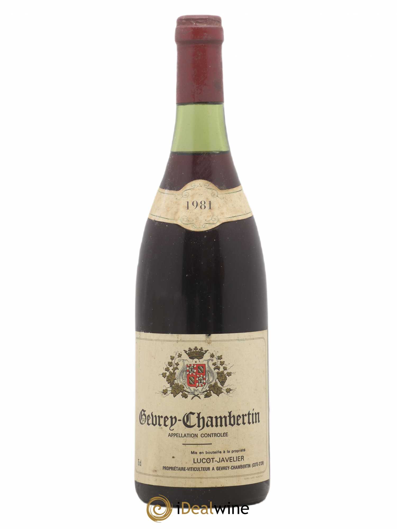 Gevrey-Chambertin Domaine Lucot Javelier 1981 - Posten von 1 Flasche - 0