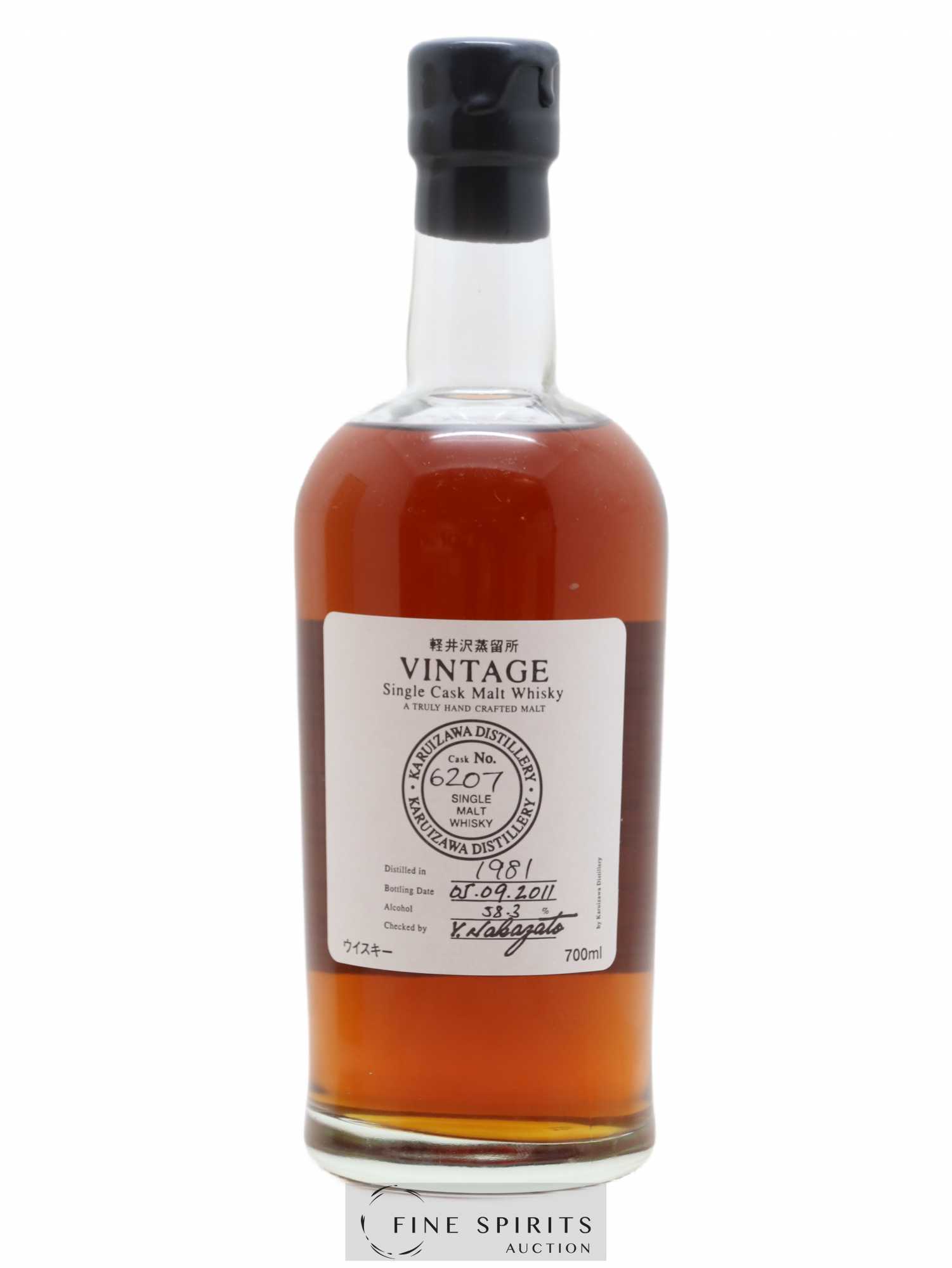 Karuizawa 1981 Number One Drinks Single Cask n°6207 - bottled 2011 - Lot de 1 bouteille - 1