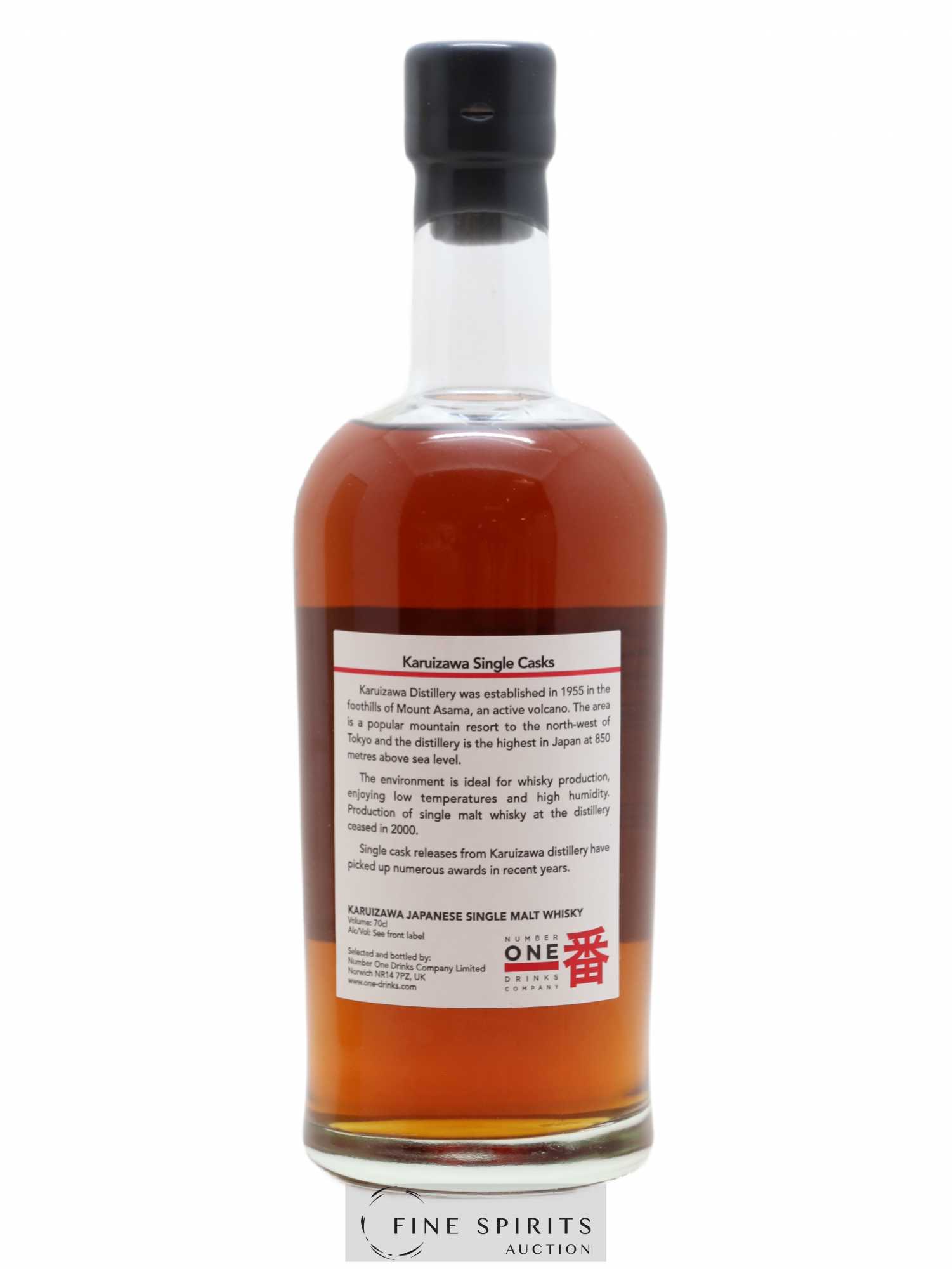 Karuizawa 1981 Number One Drinks Single Cask n°6207 - bottled 2011 - Lot de 1 bouteille - 2