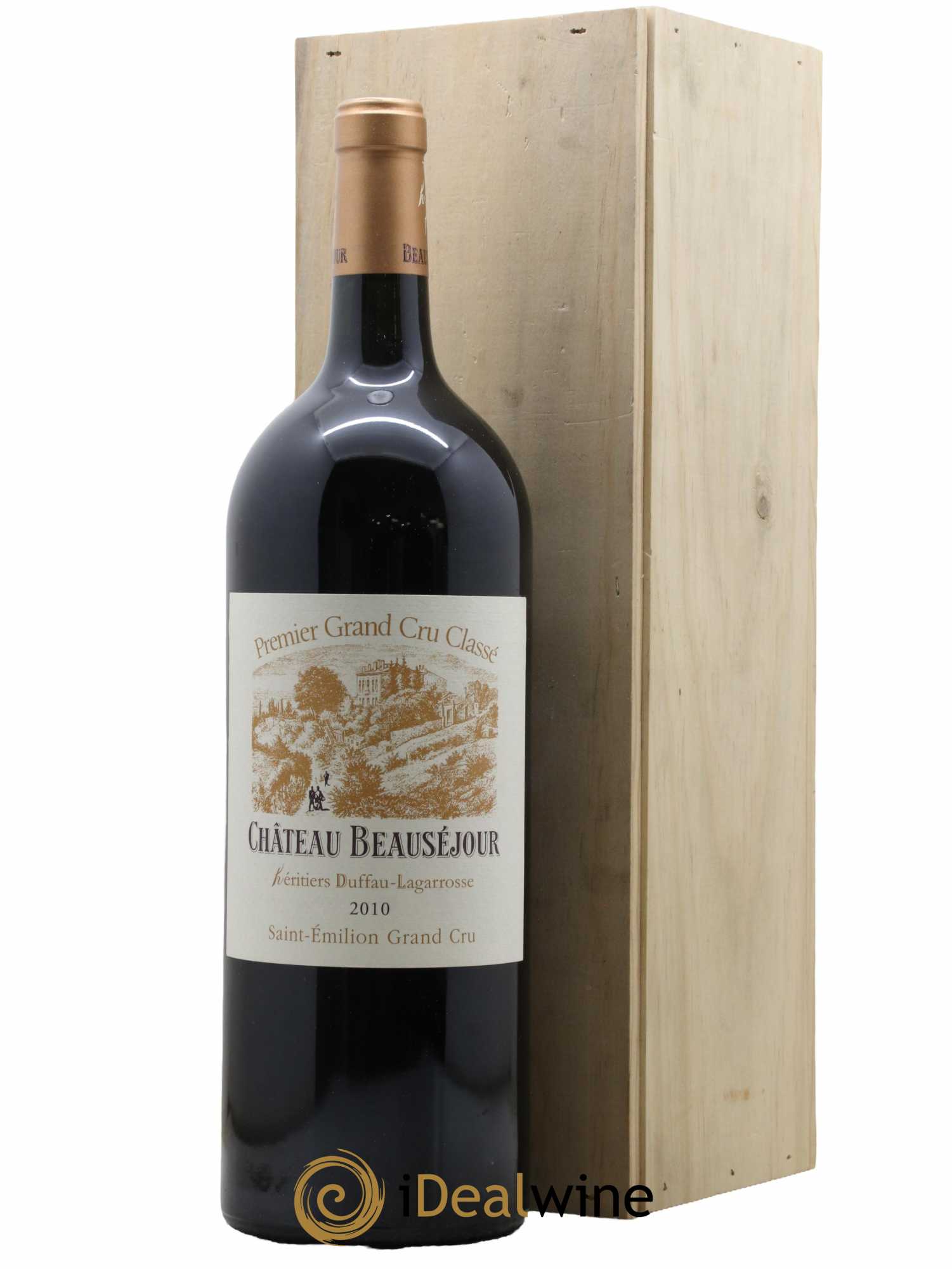 Château Beauséjour (Duffau-Lagarrosse) 1er Grand Cru Classé B 2010 - Lot de 1 magnum - 0