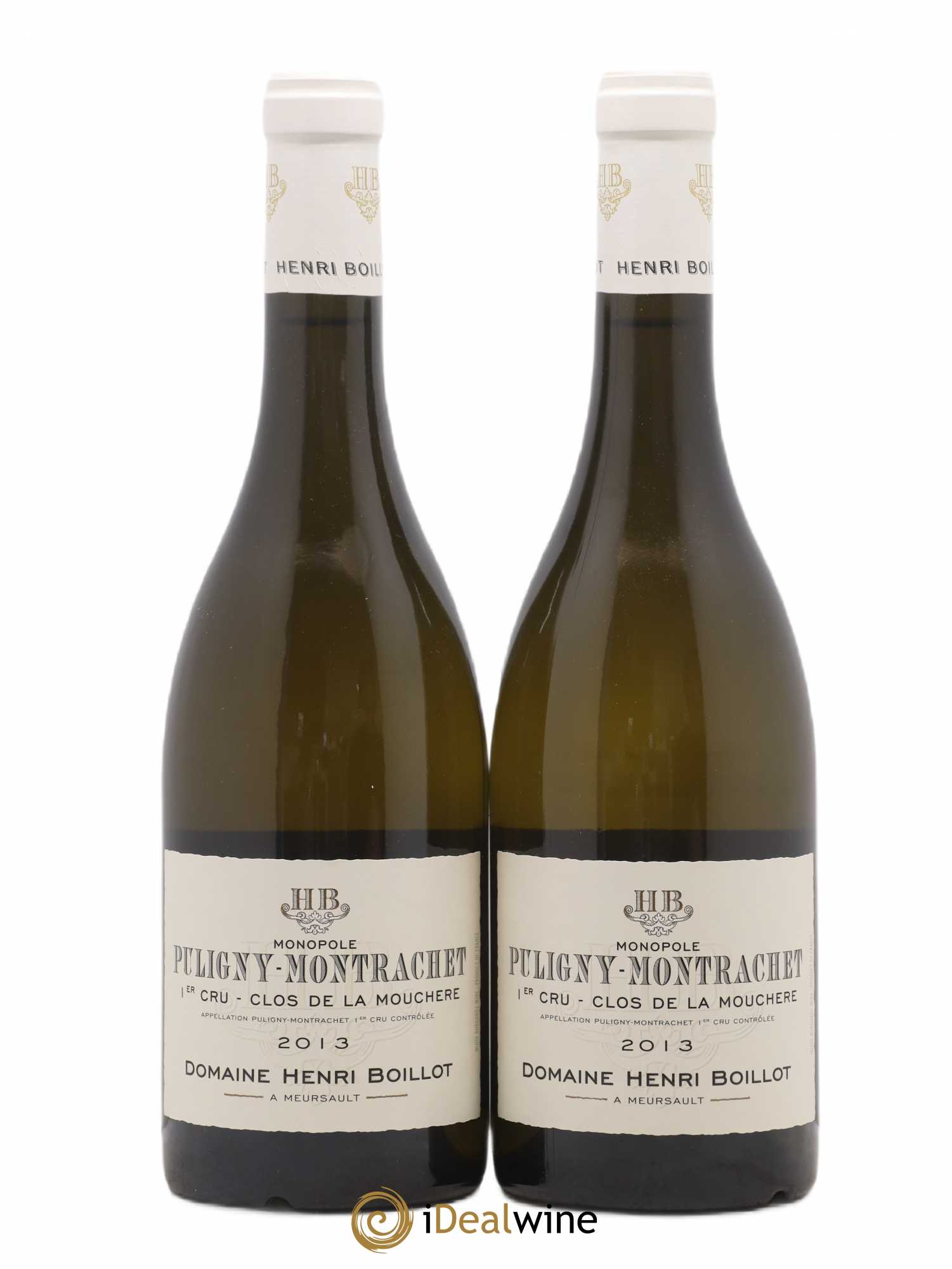 Puligny-Montrachet 1er Cru Clos de la Mouchère Henri Boillot (Domaine) 2013 - Lot de 2 bouteilles - 0