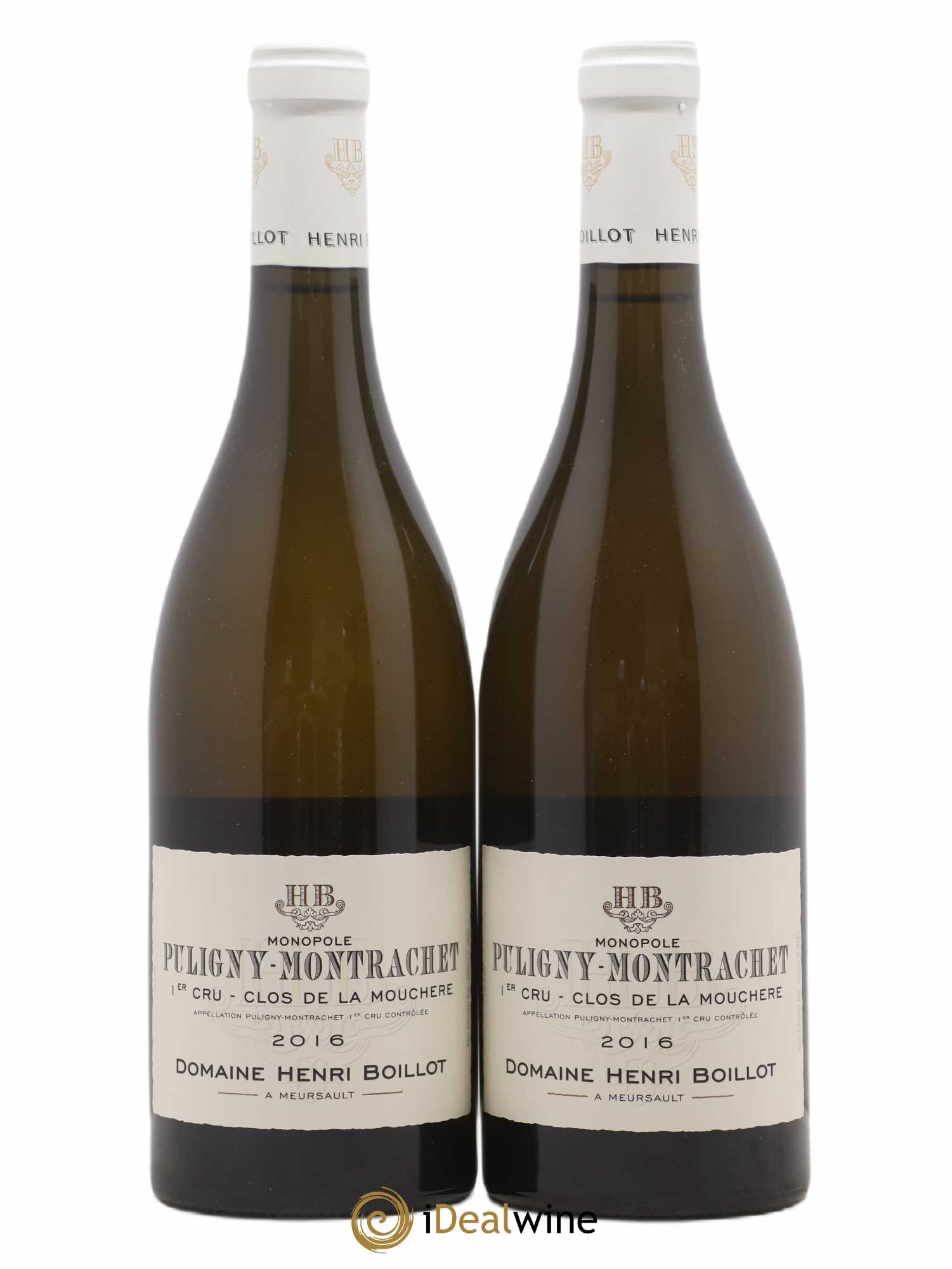 Puligny-Montrachet 1er Cru Clos de la Mouchère Henri Boillot (Domaine) 2016 - Lot de 2 bouteilles - 0