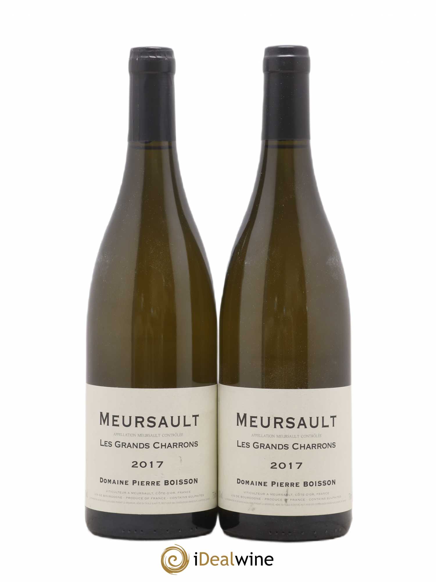 Meursault Les Grands Charrons Pierre Boisson (Domaine) 2017 - Lot de 2 bouteilles - 0