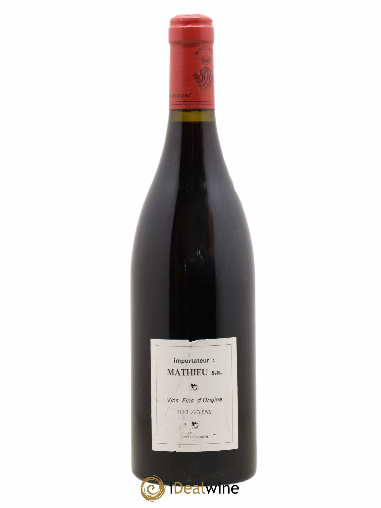 Pommard 1er Cru Clos des Epeneaux Comte Armand 1989 - Lot de 1 bouteille - 1