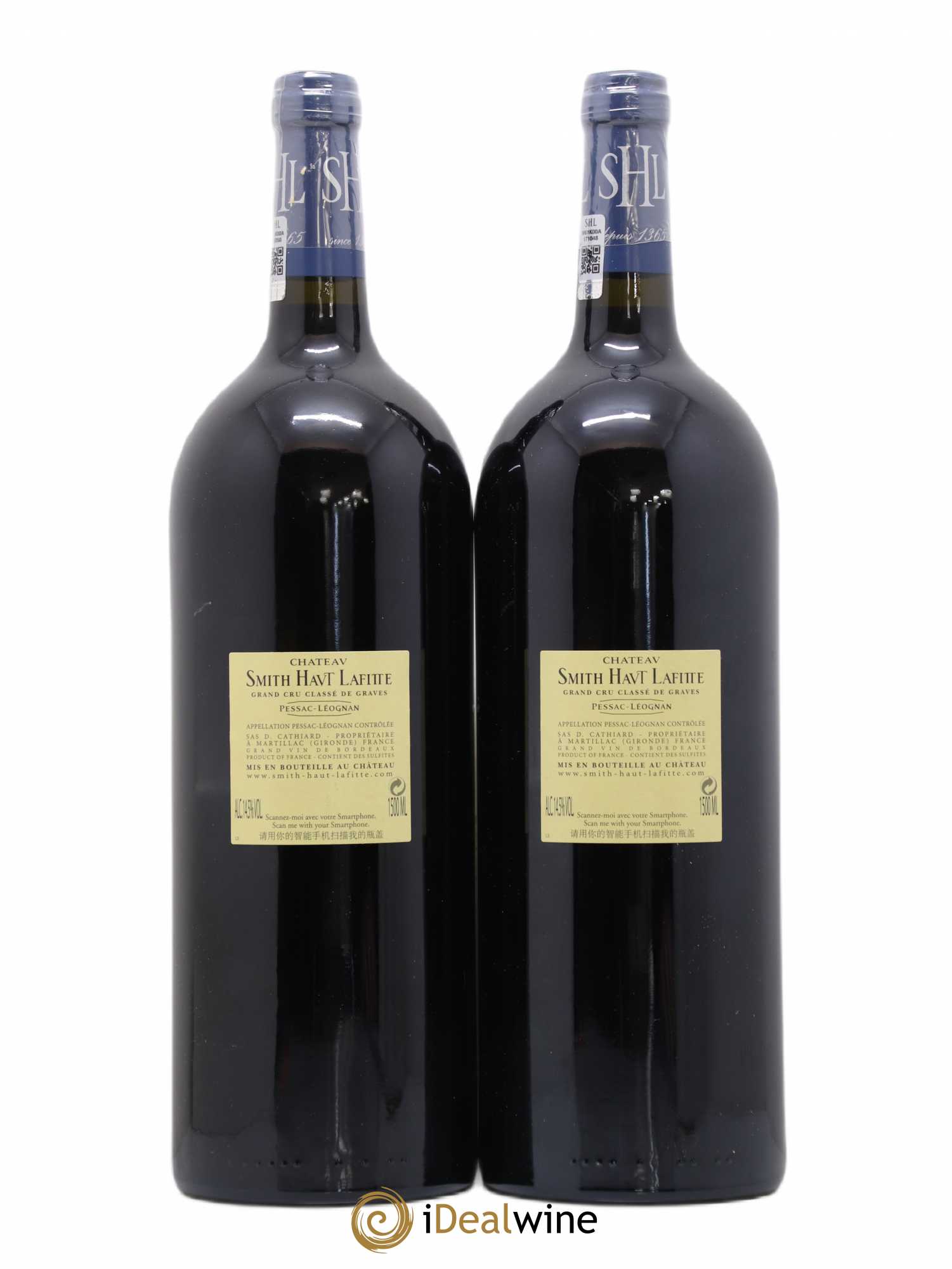 Château Smith Haut Lafitte Cru Classé de Graves 2010 - Lot de 2 magnums - 1