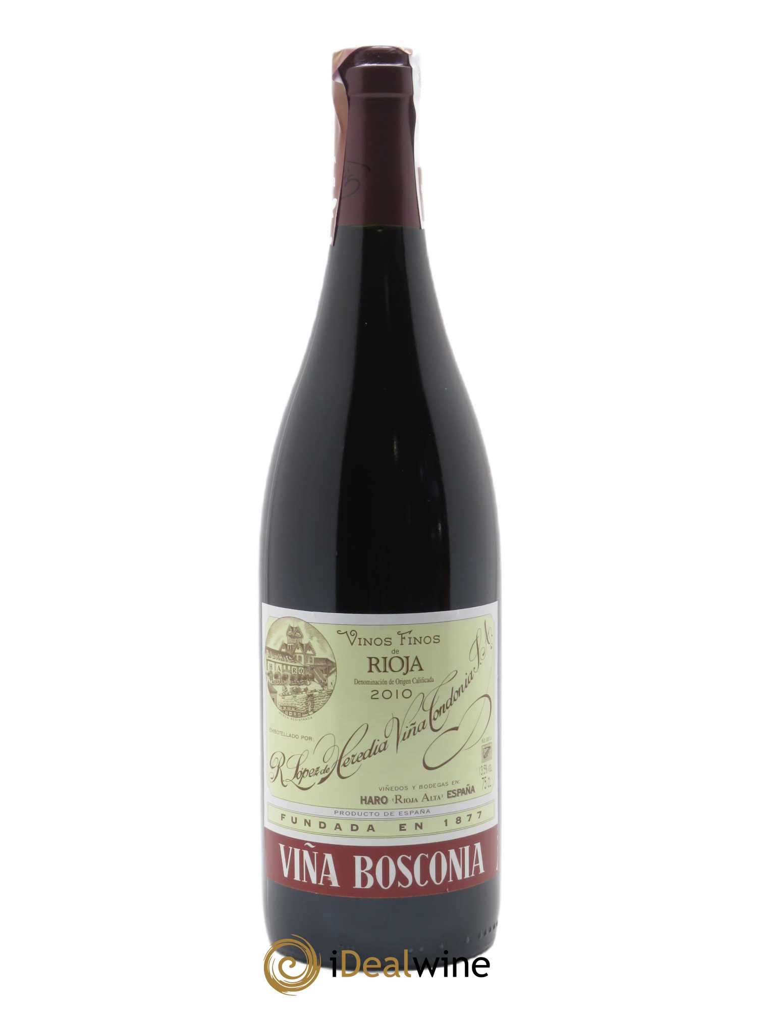 Rioja Viña Bosconia Reserva Vina Tondonia R. Lopez de Heredia 2010 - Lot de 1 bouteille - 0