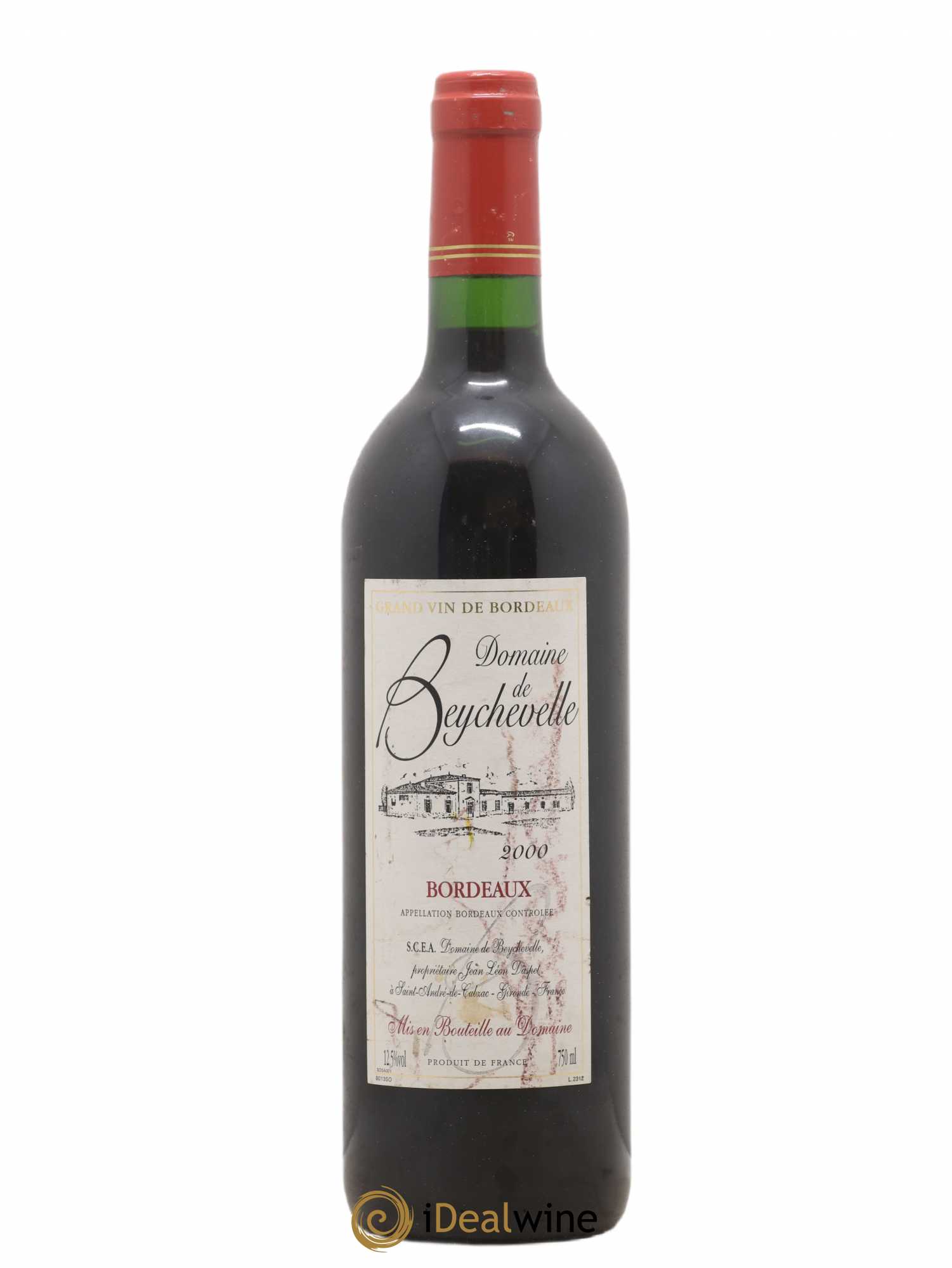 Bordeaux Supérieur Domaine de Beychevelle (sans prix de réserve) 2000 - Posten von 1 Flasche - 0