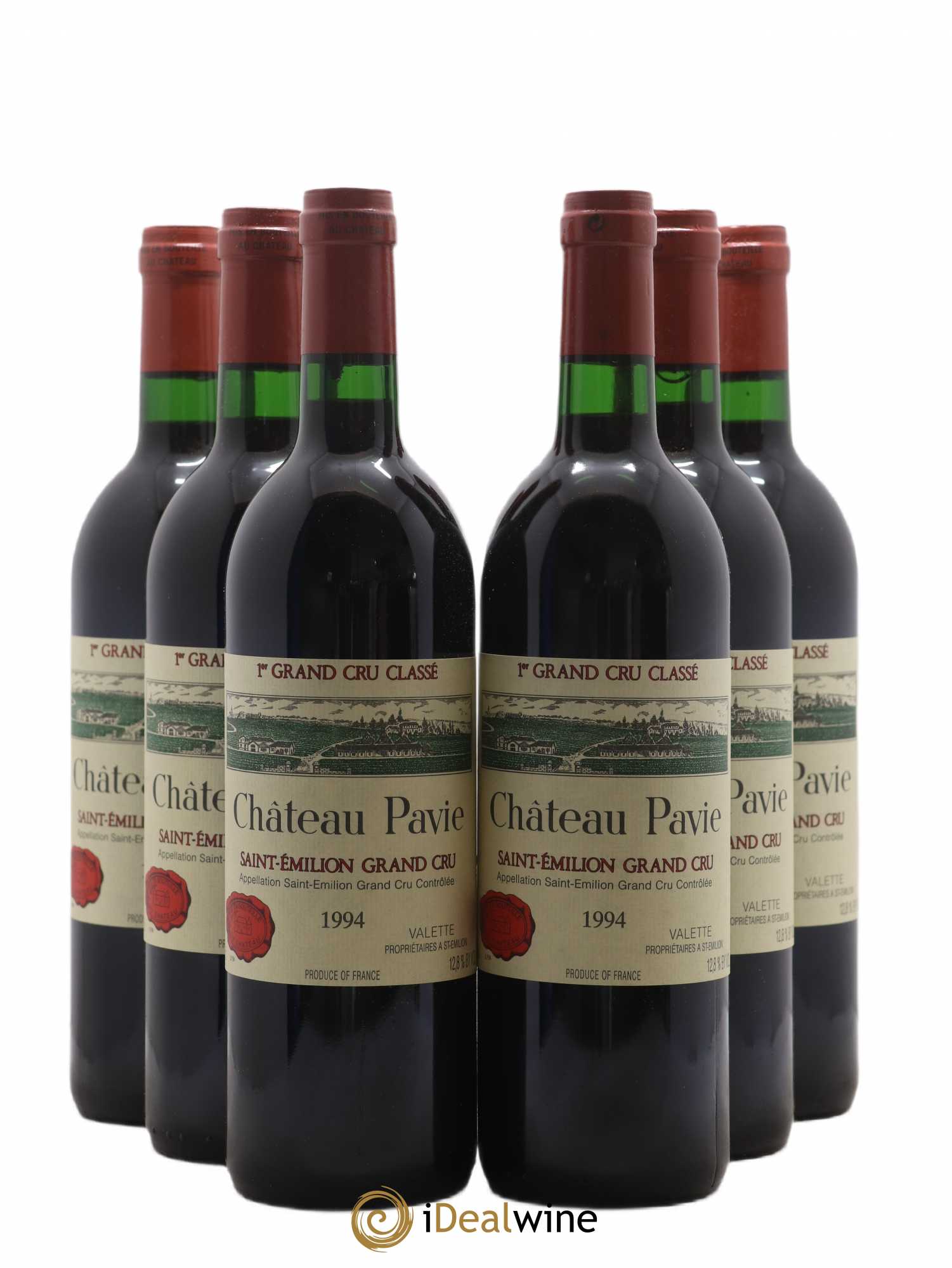 Château Pavie 1er Grand Cru Classé A 1994 - Lot de 6 bouteilles - 0