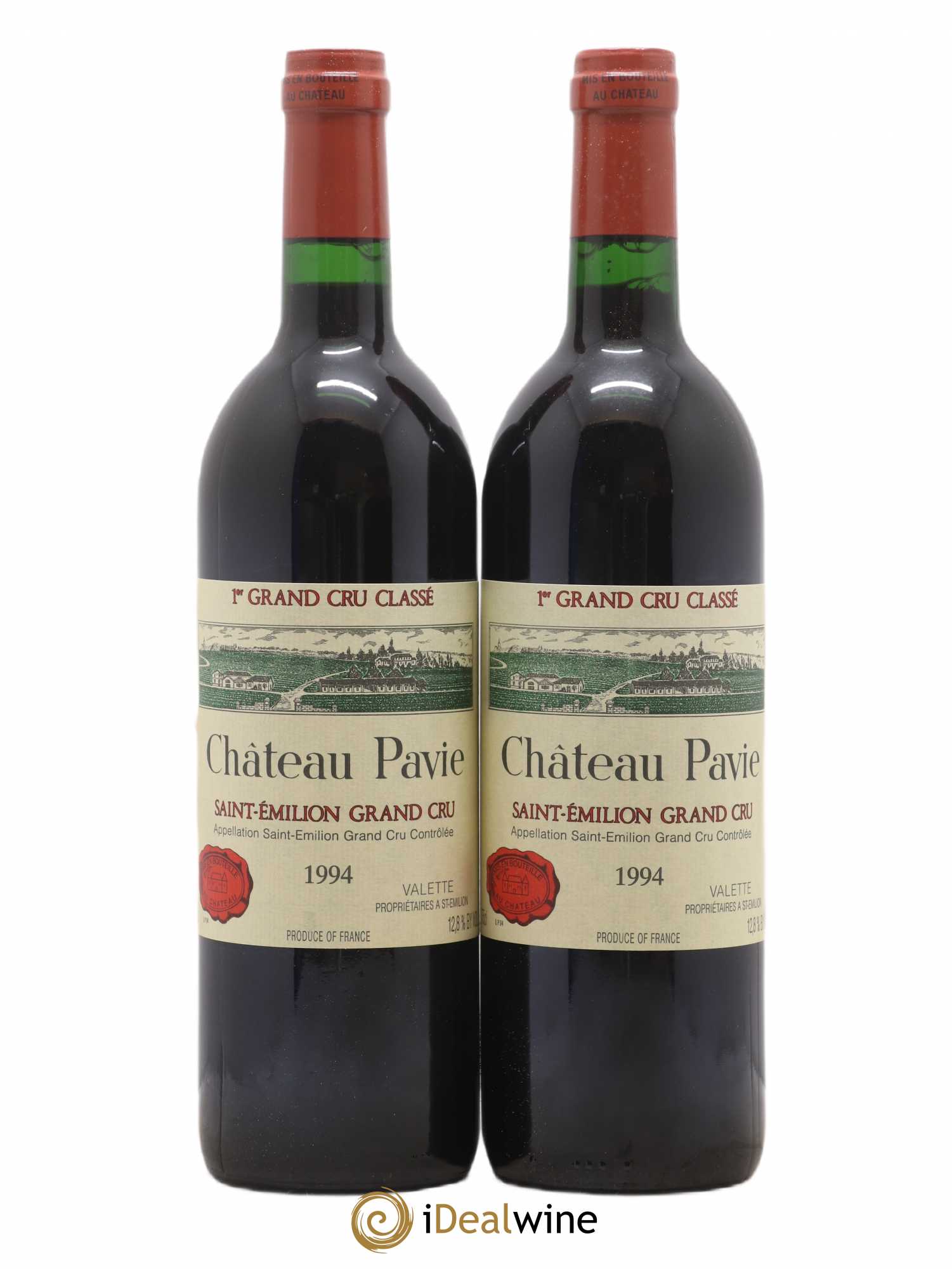 Château Pavie 1er Grand Cru Classé A 1994 - Lot de 2 bouteilles - 0