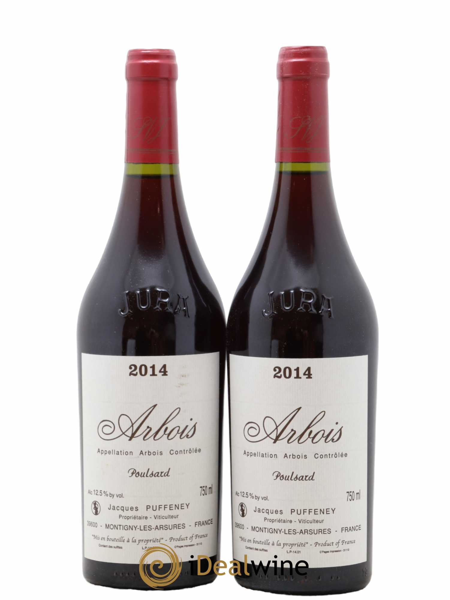 Arbois Poulsard Jacques Puffeney 2014 - Lot de 2 bouteilles - 0