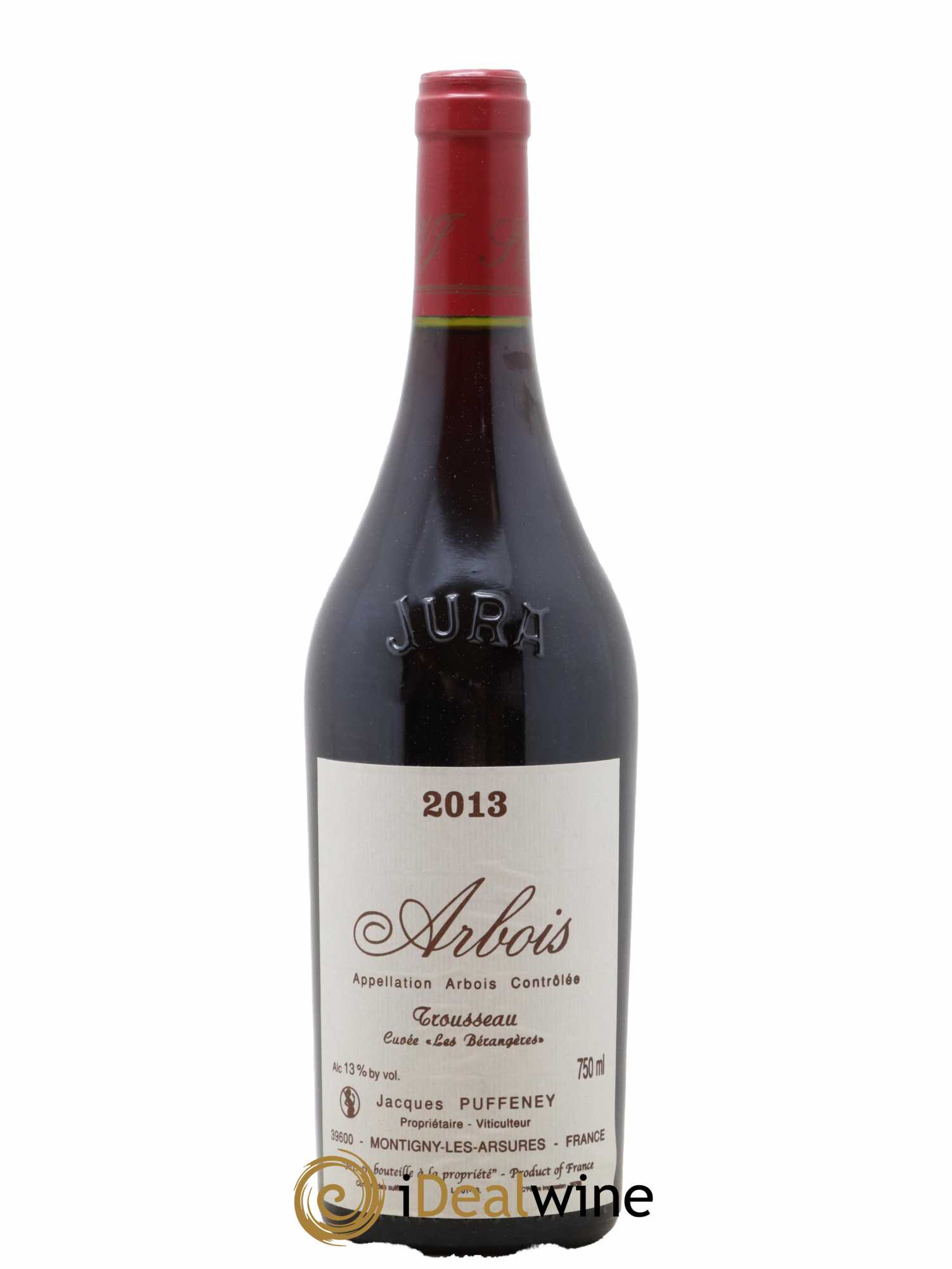 Arbois Trousseau Cuvée Les Bérangères Jacques Puffeney 2013 - Lot of 1 bottle - 0