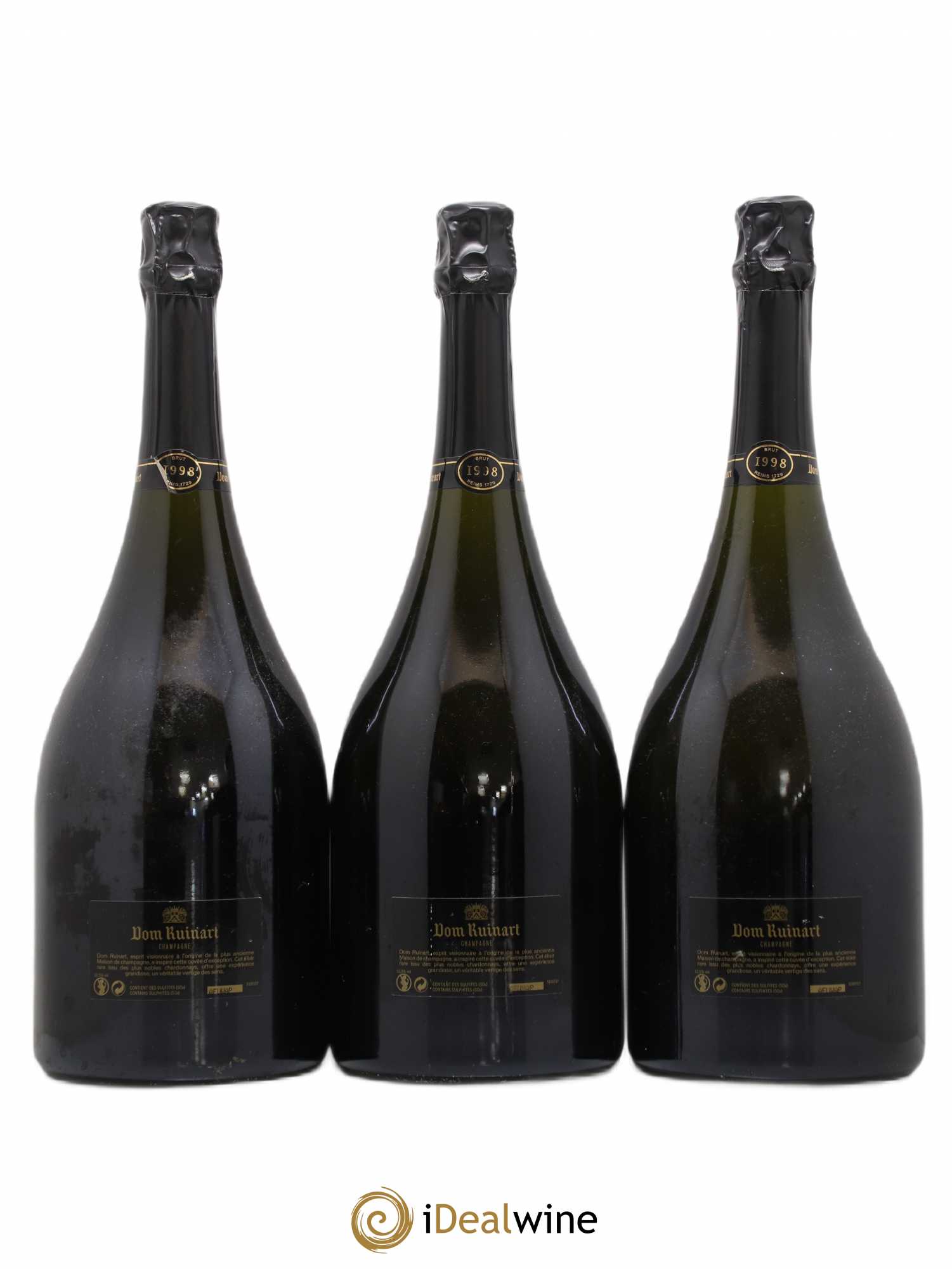 Dom Ruinart Brut Ruinart 1998 - Lot de 3 magnums - 1