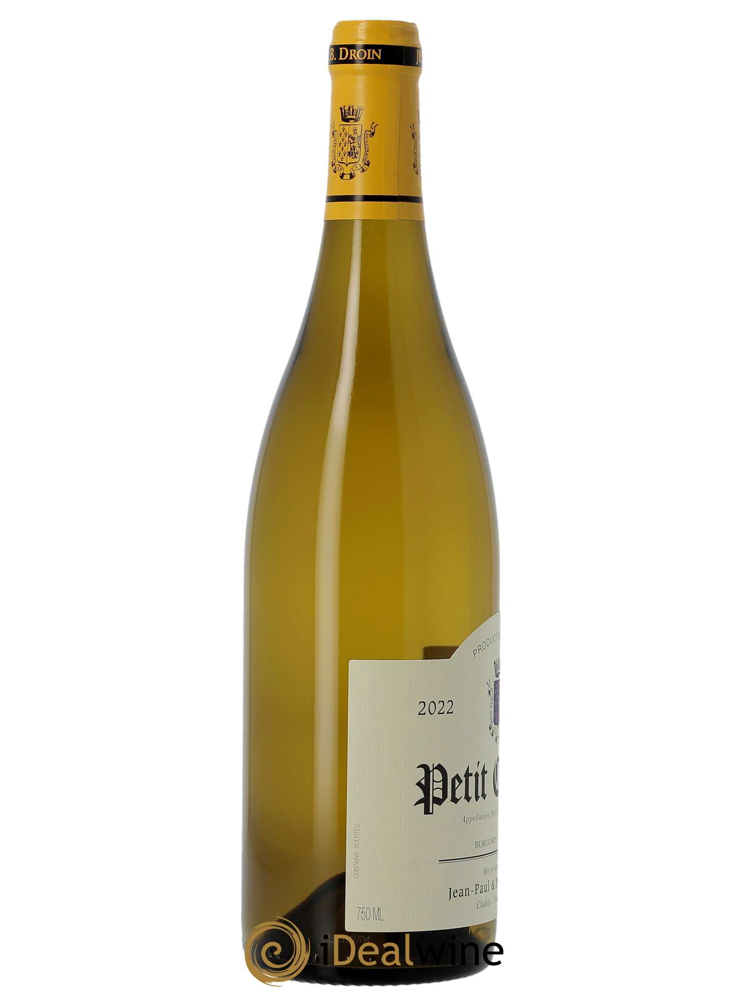 Petit Chablis Jean-Paul & Benoît Droin (Domaine)  2022 - Lotto di 1 bottiglia - 1