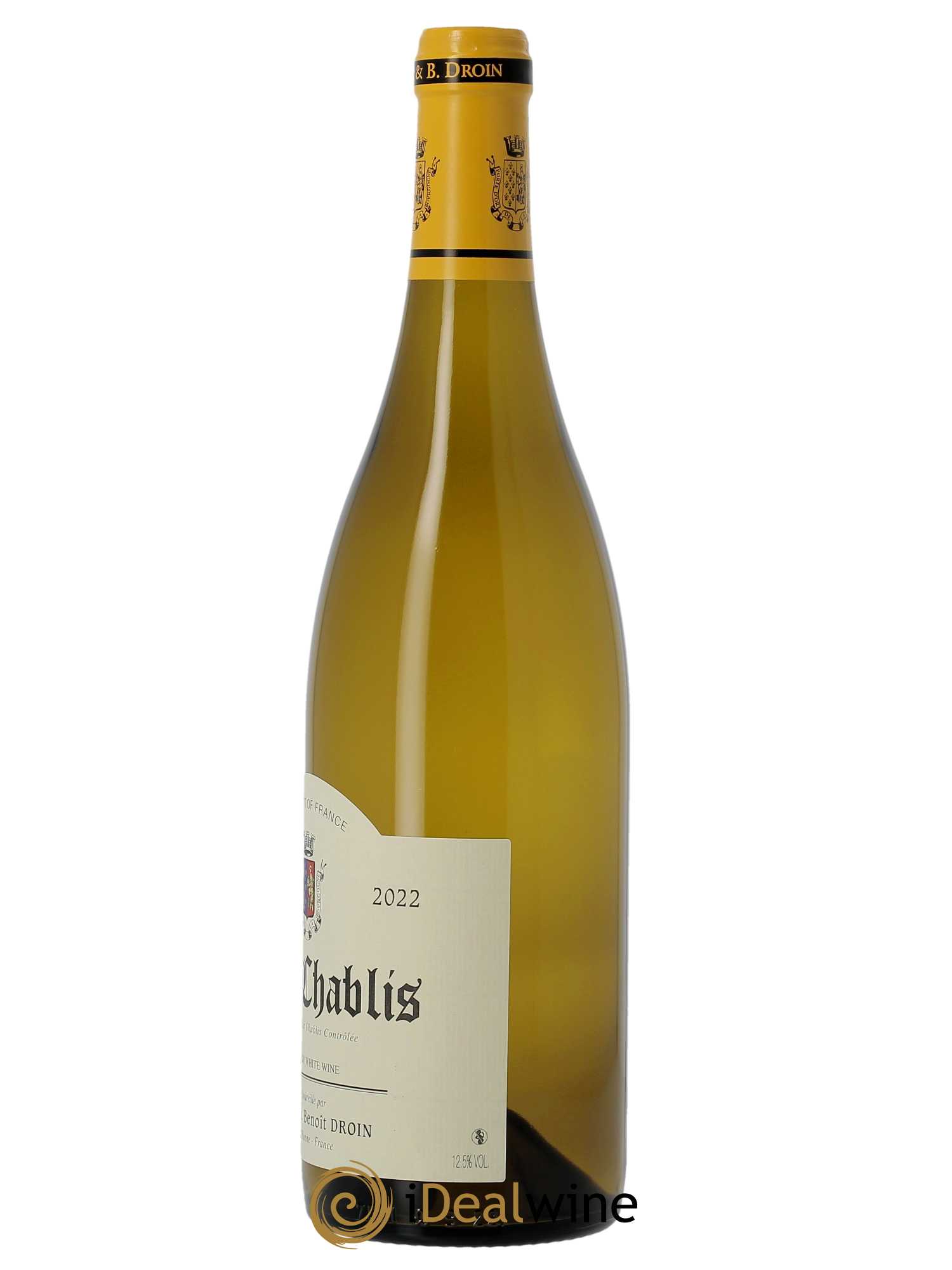 Petit Chablis Jean-Paul & Benoît Droin (Domaine)  2022 - Lotto di 1 bottiglia - 2