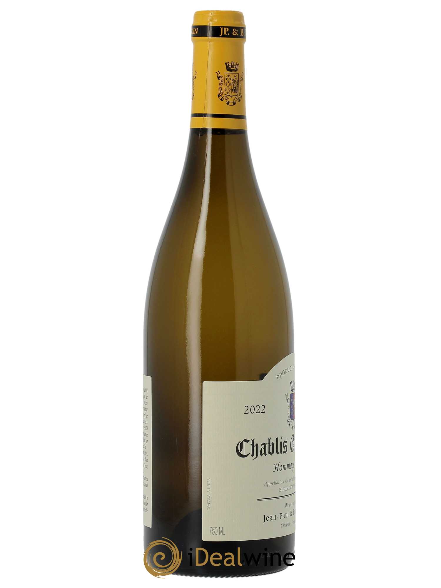 Chablis Grand Cru Hommage à Louis Jean-Paul & Benoît Droin (Domaine)  2022 - Lot of 1 bottle - 2
