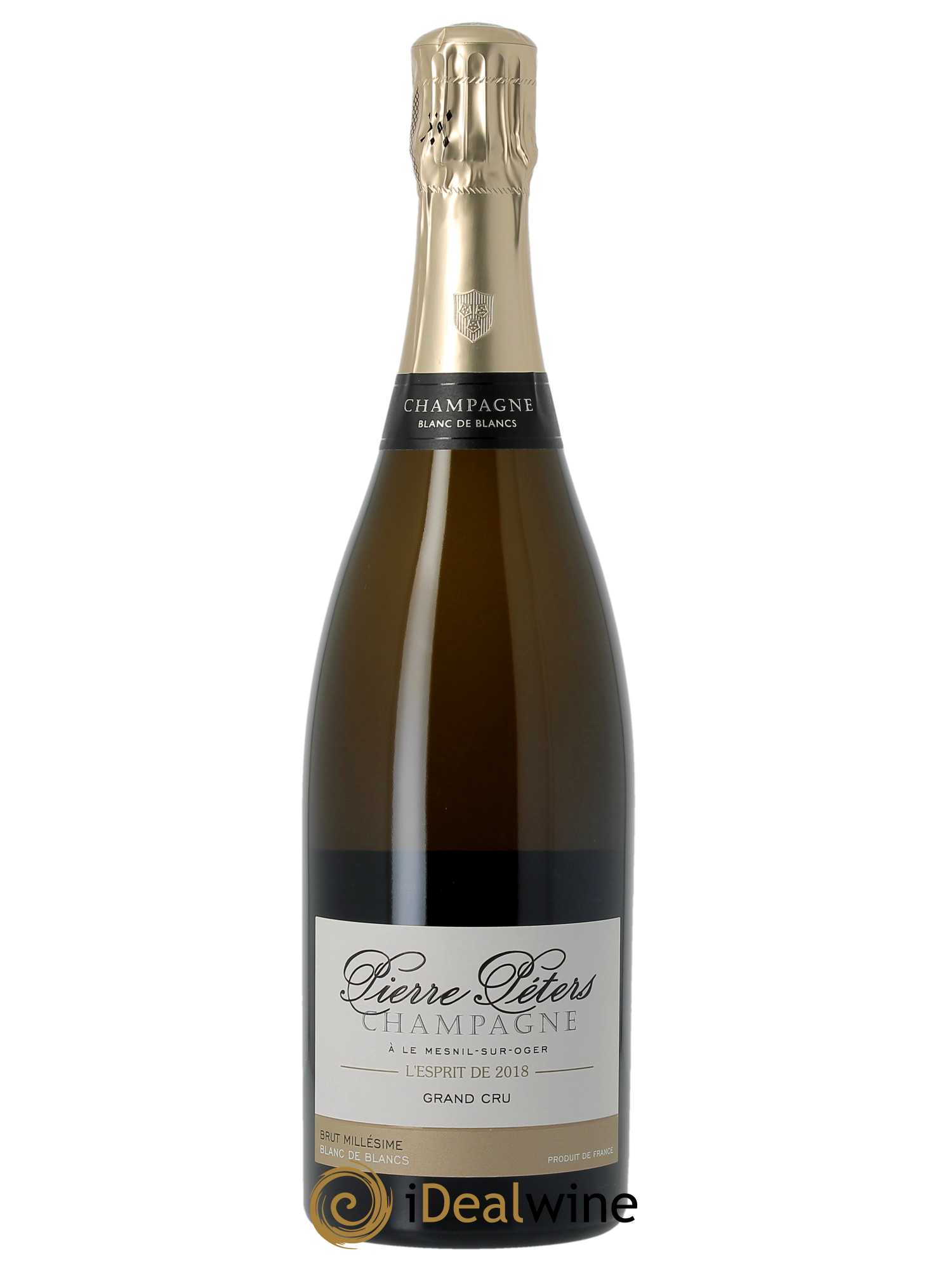 l'Esprit Blanc de Blancs Brut Pierre Péters 2018 - Lot de 1 bouteille - 0