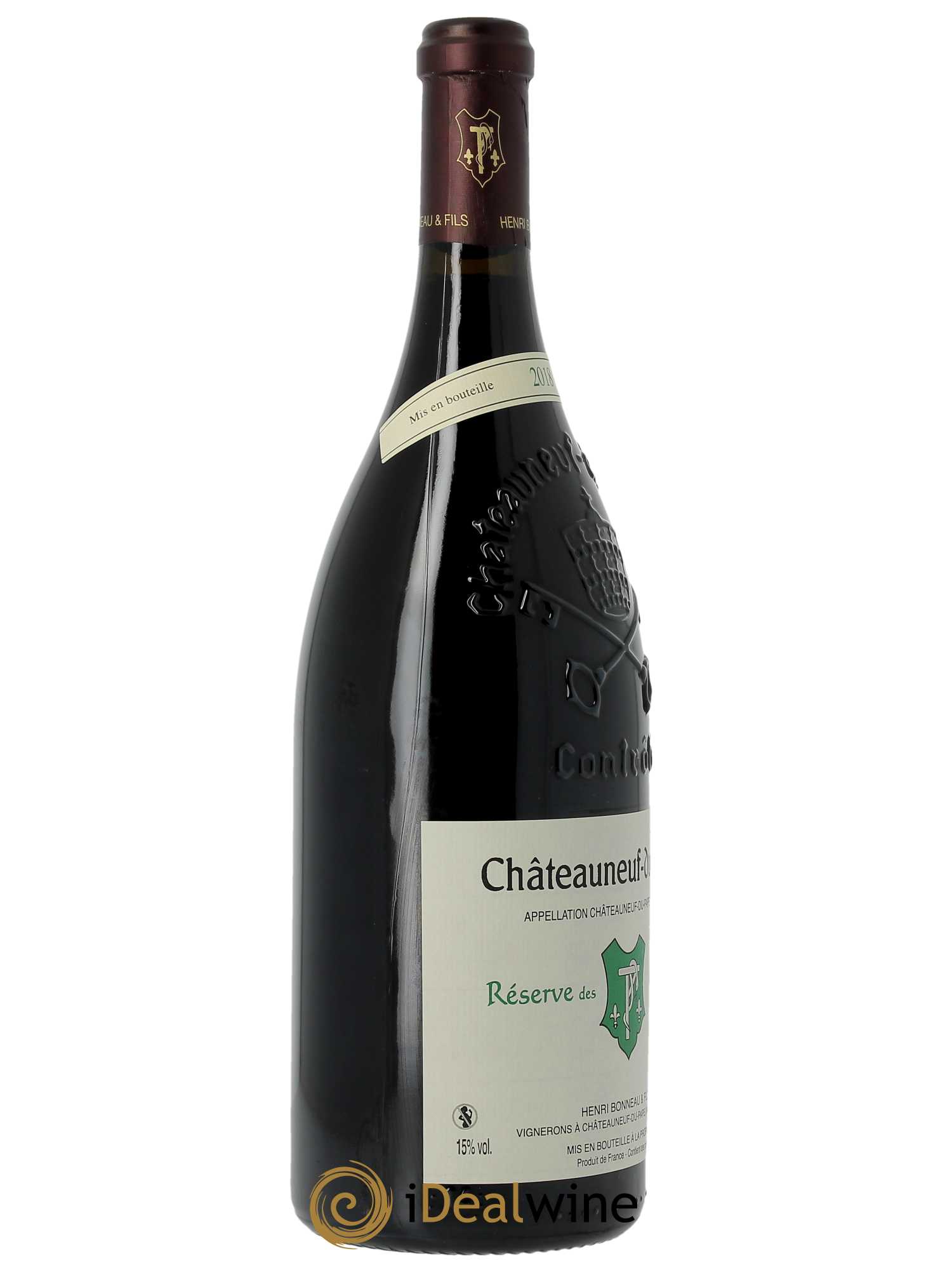 Châteauneuf-du-Pape Réserve des Célestins Henri Bonneau & Fils 2018 - Lot de 1 magnum - 1