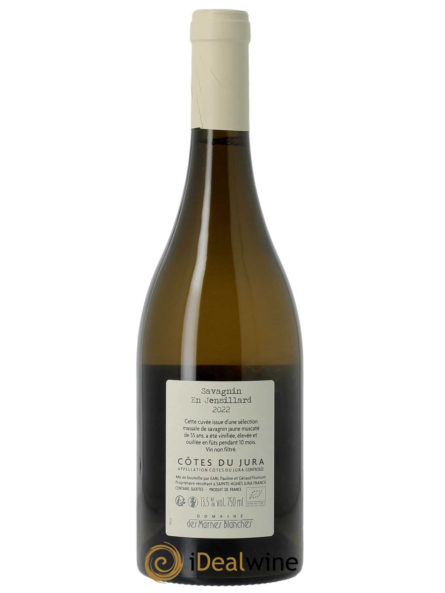 Côtes du Jura En Jensillard Marnes Blanches (Domaine des) 2022 - Lot of 1 bottle - 2