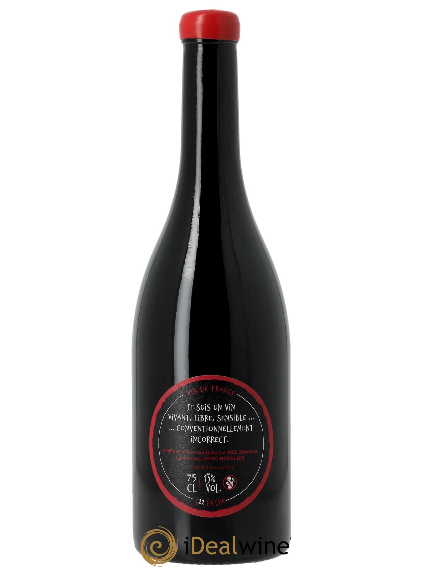 Vin de France Gacha Zeroine 2022 - Lot of 1 bottle - 1