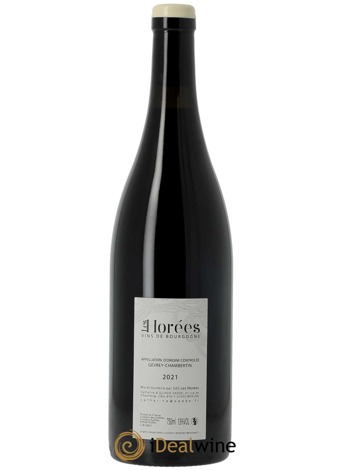 Gevrey-Chambertin En Reniard Les Horées 2021 - Lot de 1 bouteille - 1