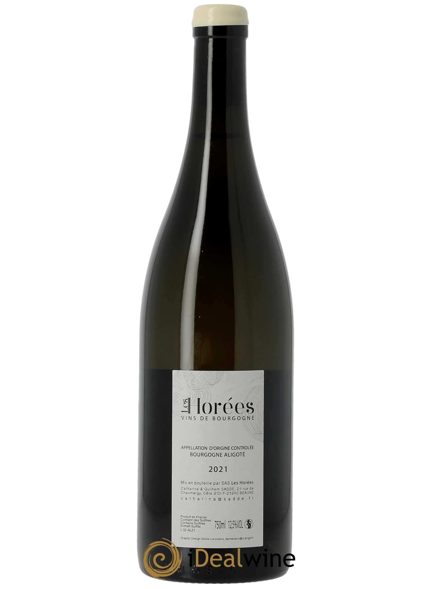 Bourgogne Aligoté En Coulezain Les Horées 2021 - Lotto di 1 bottiglia - 1