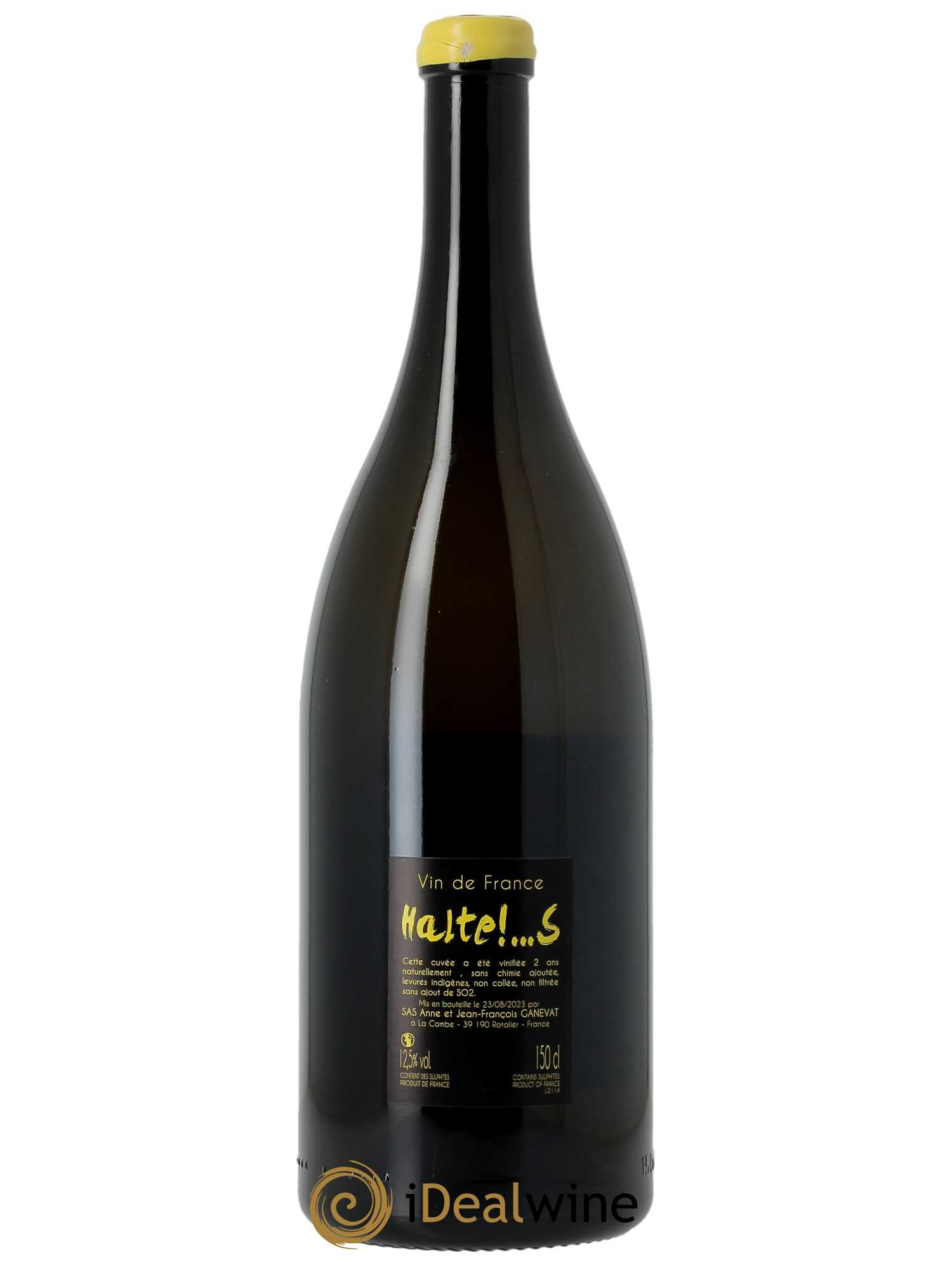 Vin de France Halte S Anne et Jean François Ganevat 2021 - Lot de 1 magnum - 1