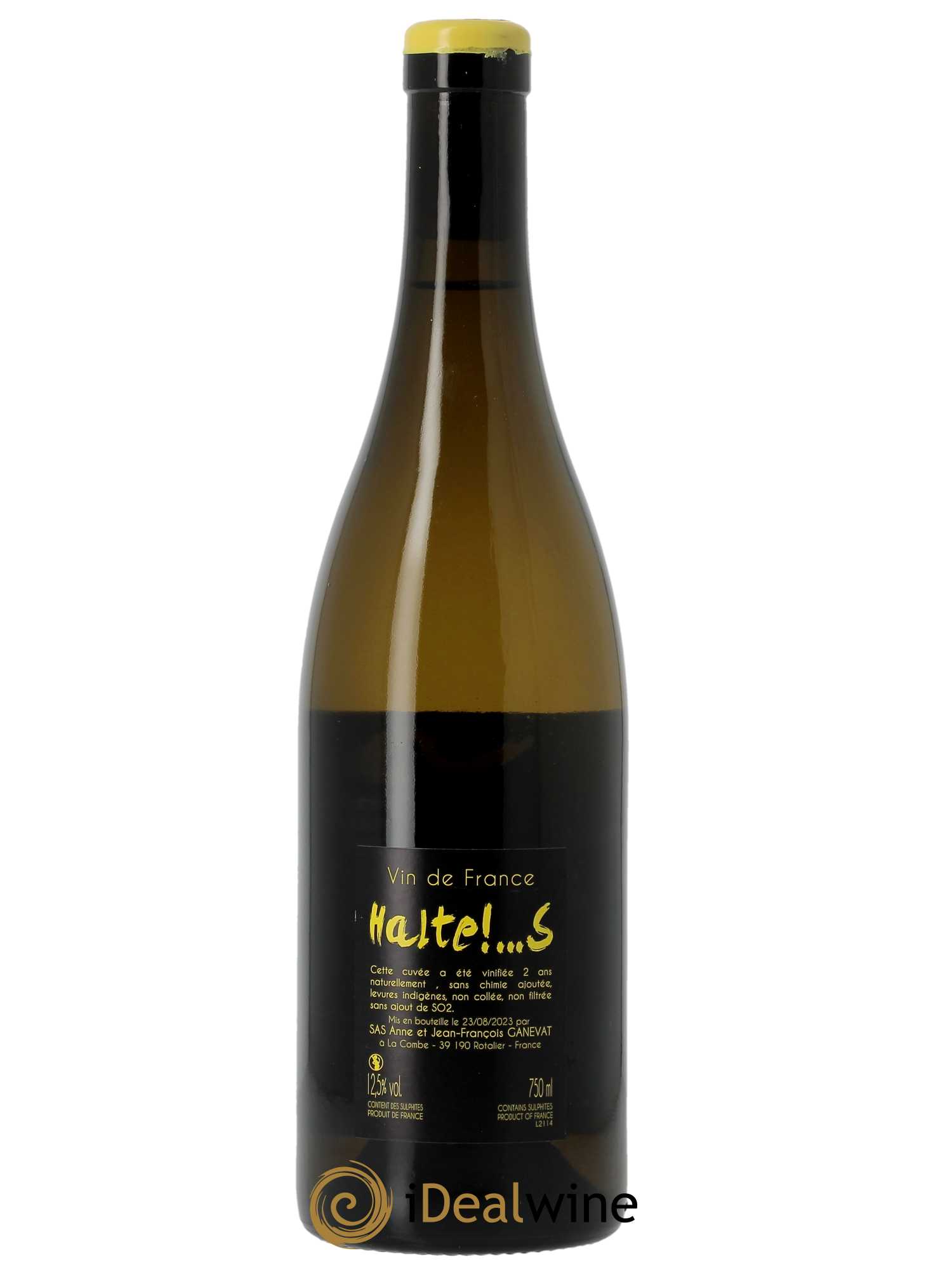 Vin de France Halte S Anne et Jean François Ganevat 2021 - Lot de 1 bouteille - 1