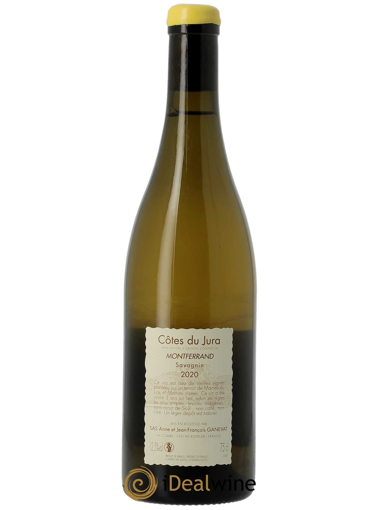 Côtes du Jura Montferrand savagnin Anne et Jean François Ganevat   2020 - Lotto di 1 bottiglia - 1