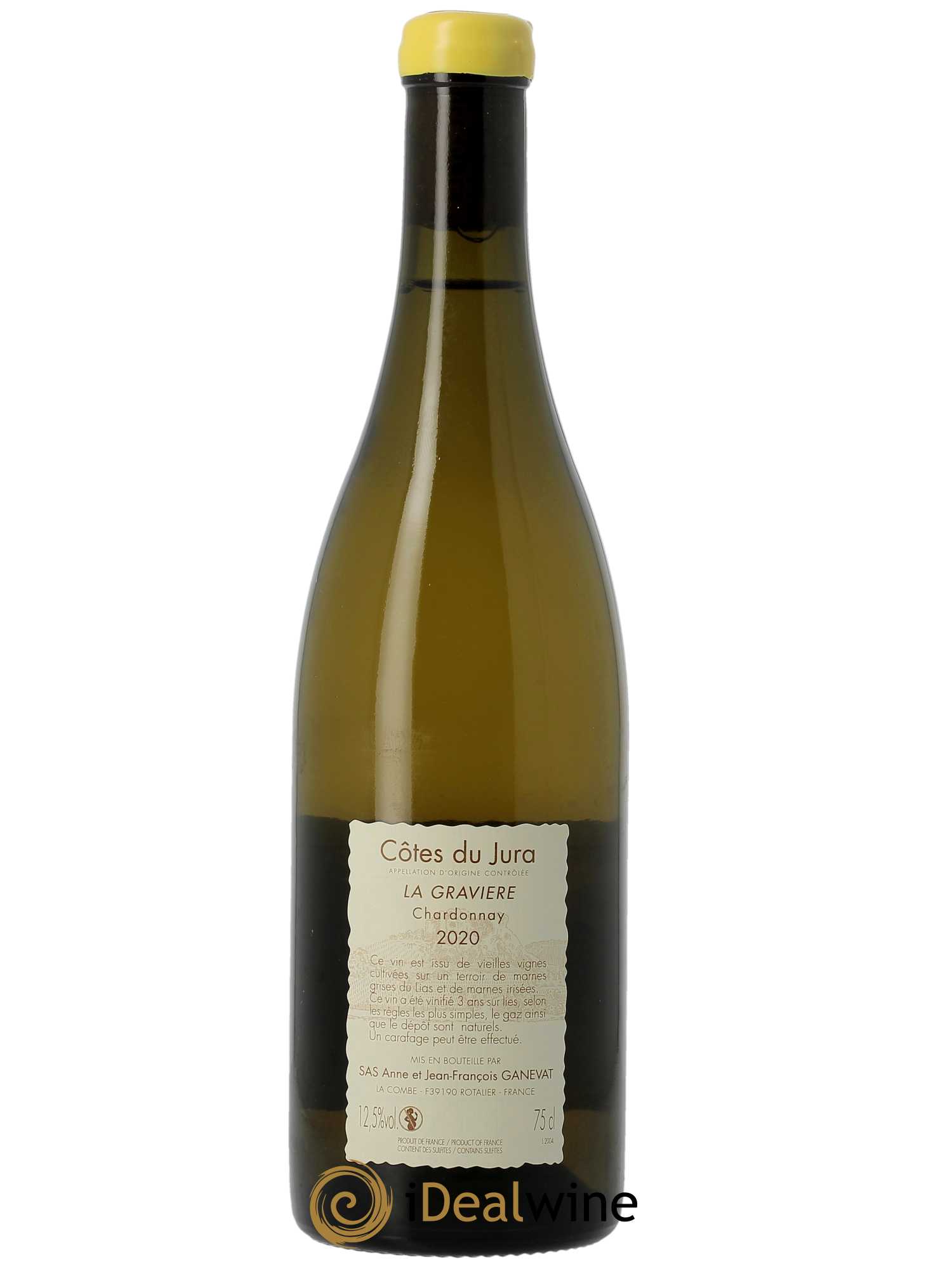 Côtes du Jura La Gravière Anne et Jean François Ganevat 2020 - Lotto di 1 bottiglia - 1