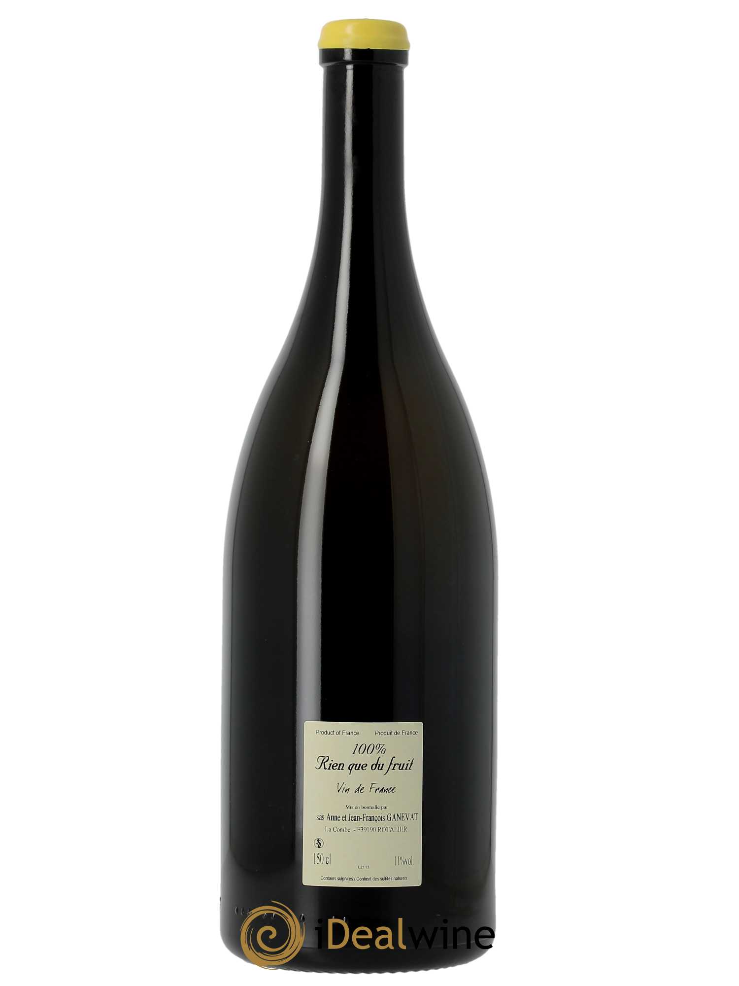 Vin de France 100% Rien que du fruit Anne et Jean François Ganevat  2021 - Lot of 1 magnum - 1