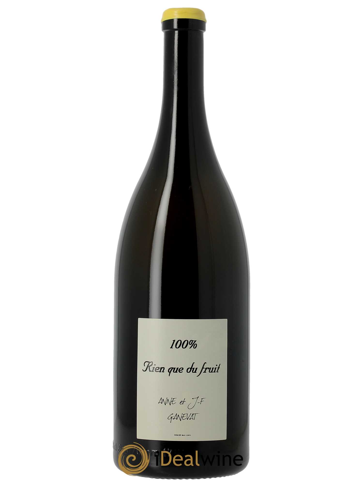 Vin de France 100% Rien que du fruit Anne et Jean François Ganevat  2021 - Lot of 1 magnum - 0