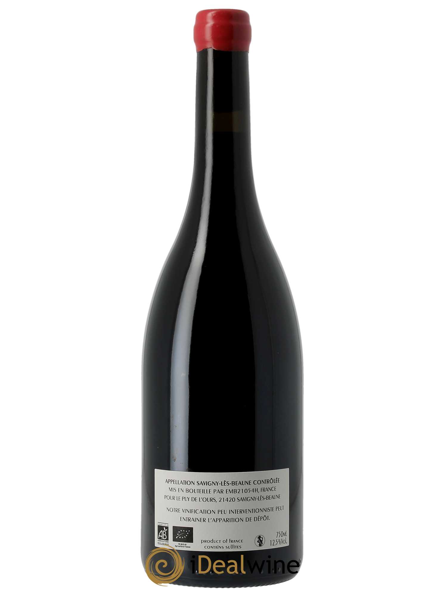 Savigny-lès-Beaune Les Follettes Le Puy de l'ours 2022 - Lot de 1 bouteille - 1